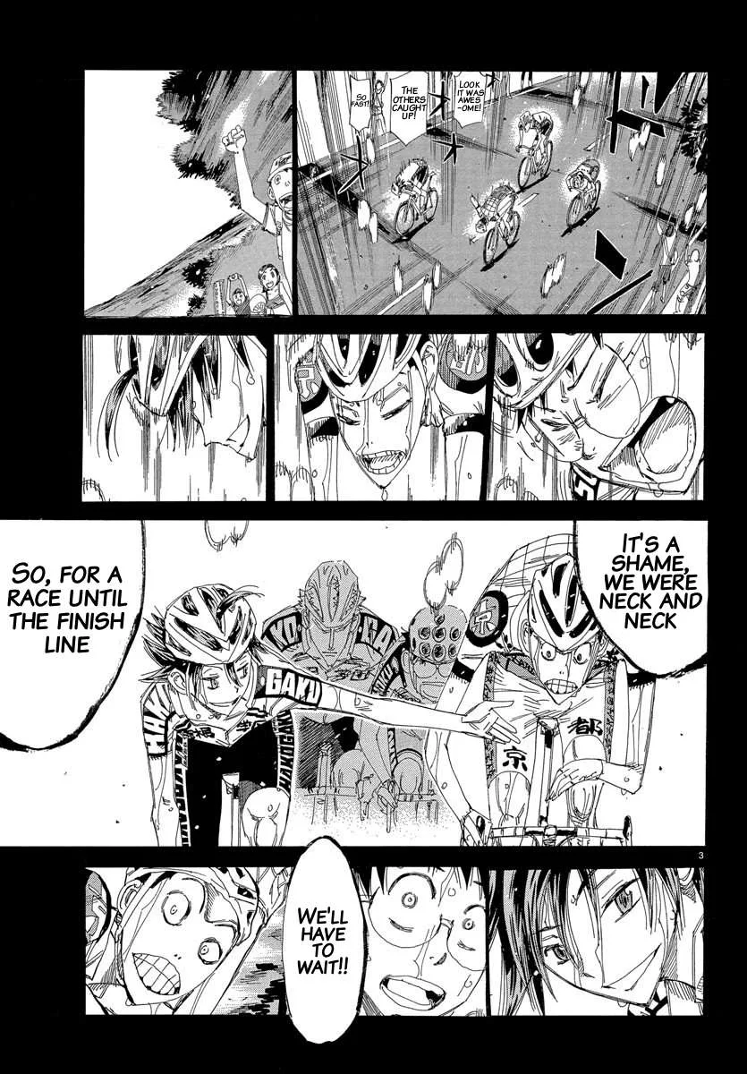 Yowamushi Pedal Chapter 636 page 3