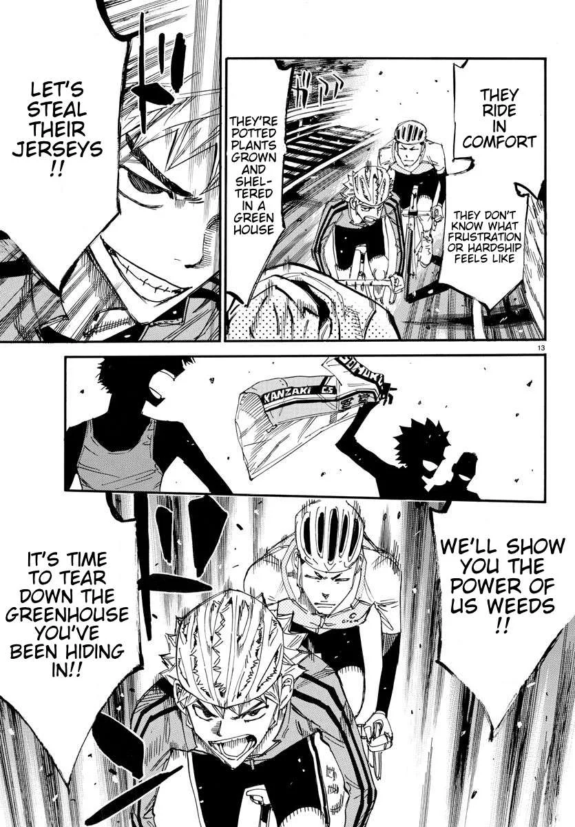 Yowamushi Pedal Chapter 638 page 13
