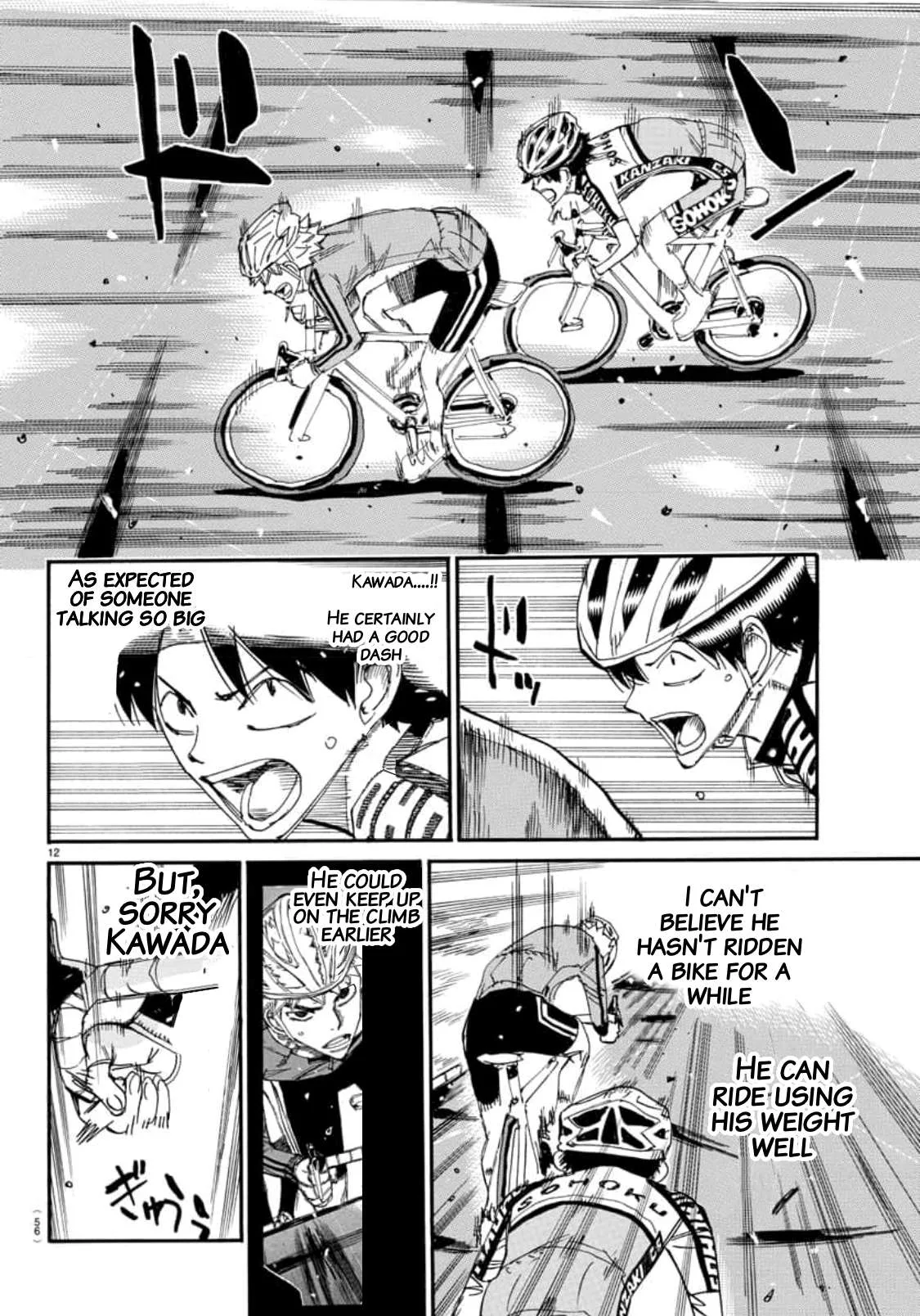 Yowamushi Pedal Chapter 639 page 9