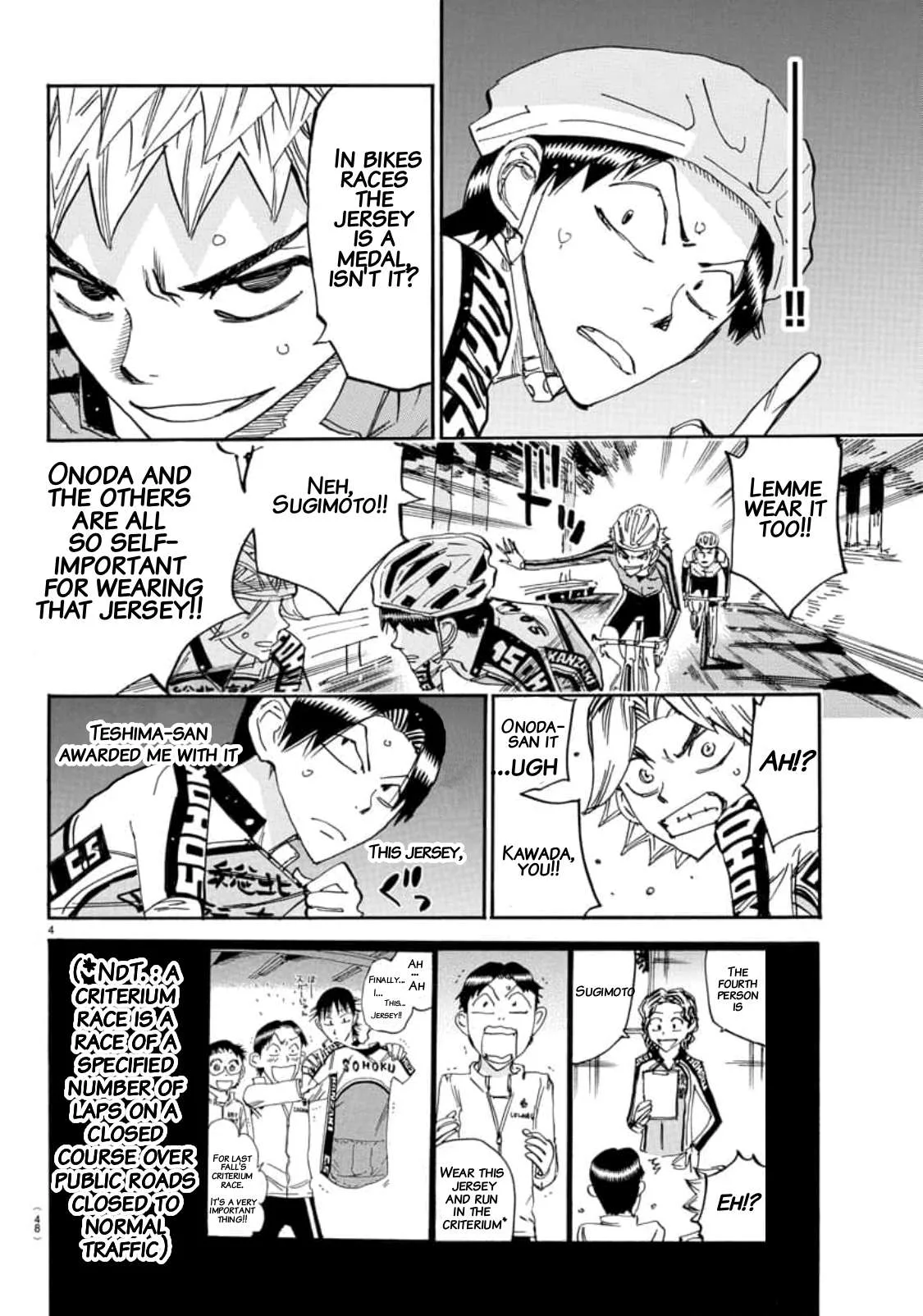 Yowamushi Pedal Chapter 639 page 3