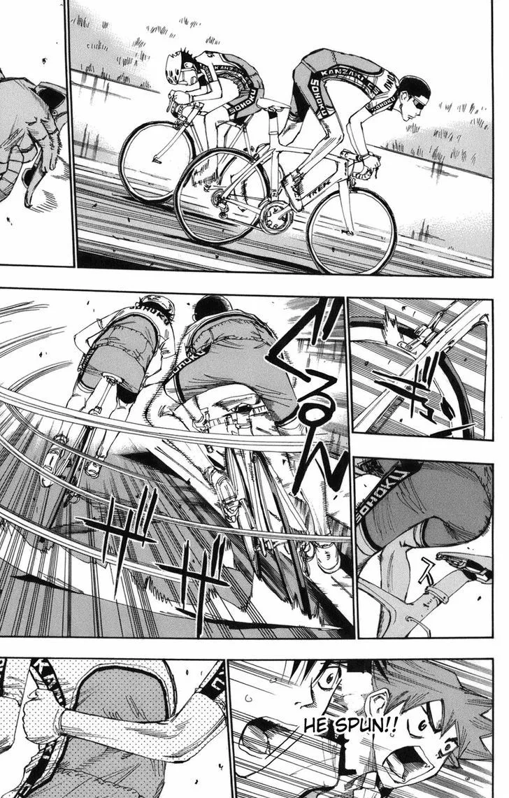 Yowamushi Pedal Chapter 64 page 14