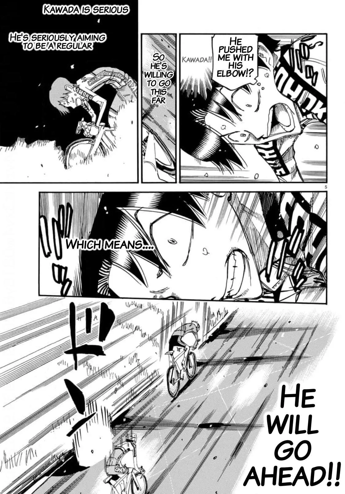 Yowamushi Pedal Chapter 640 page 4