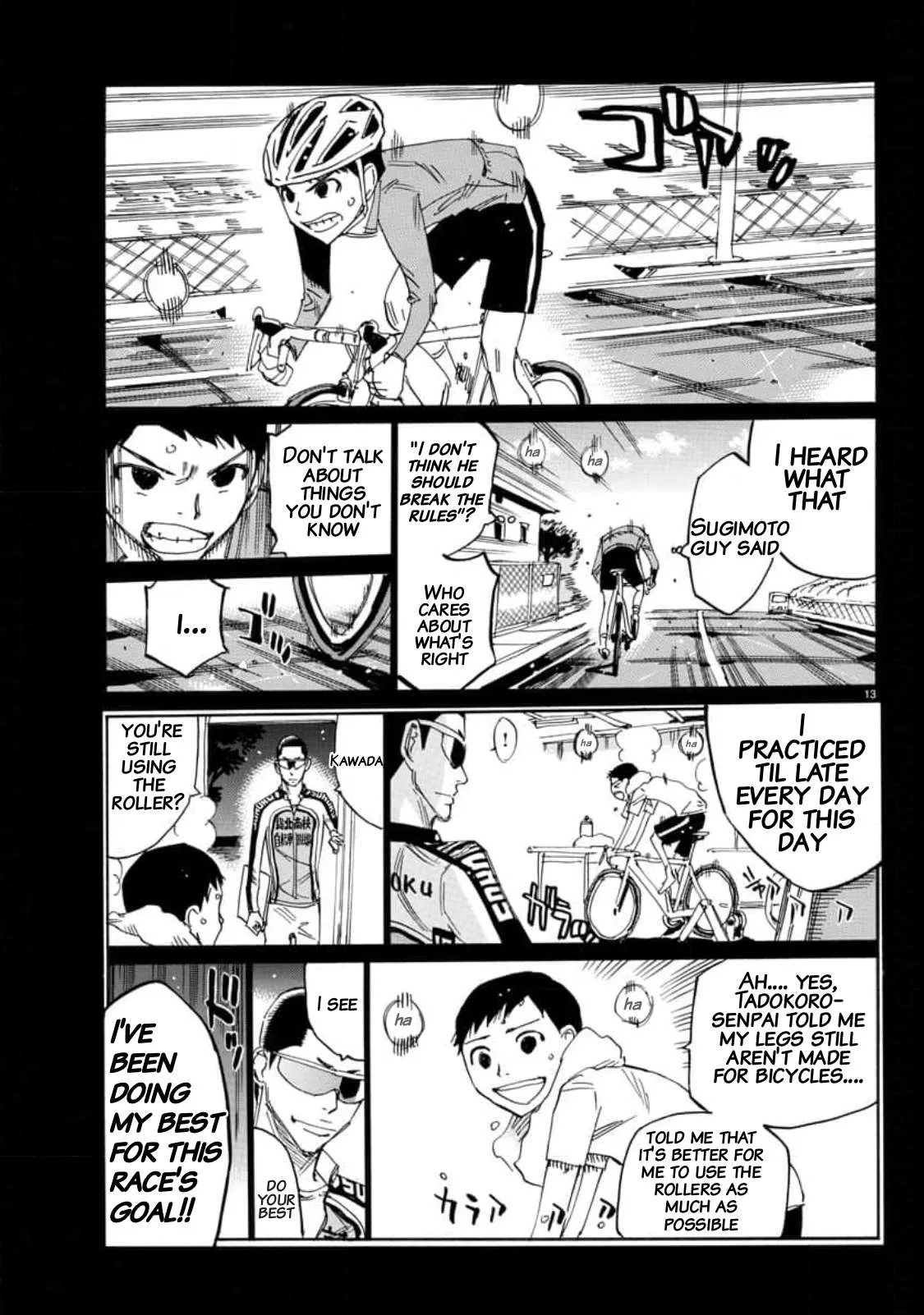 Yowamushi Pedal Chapter 640 page 11