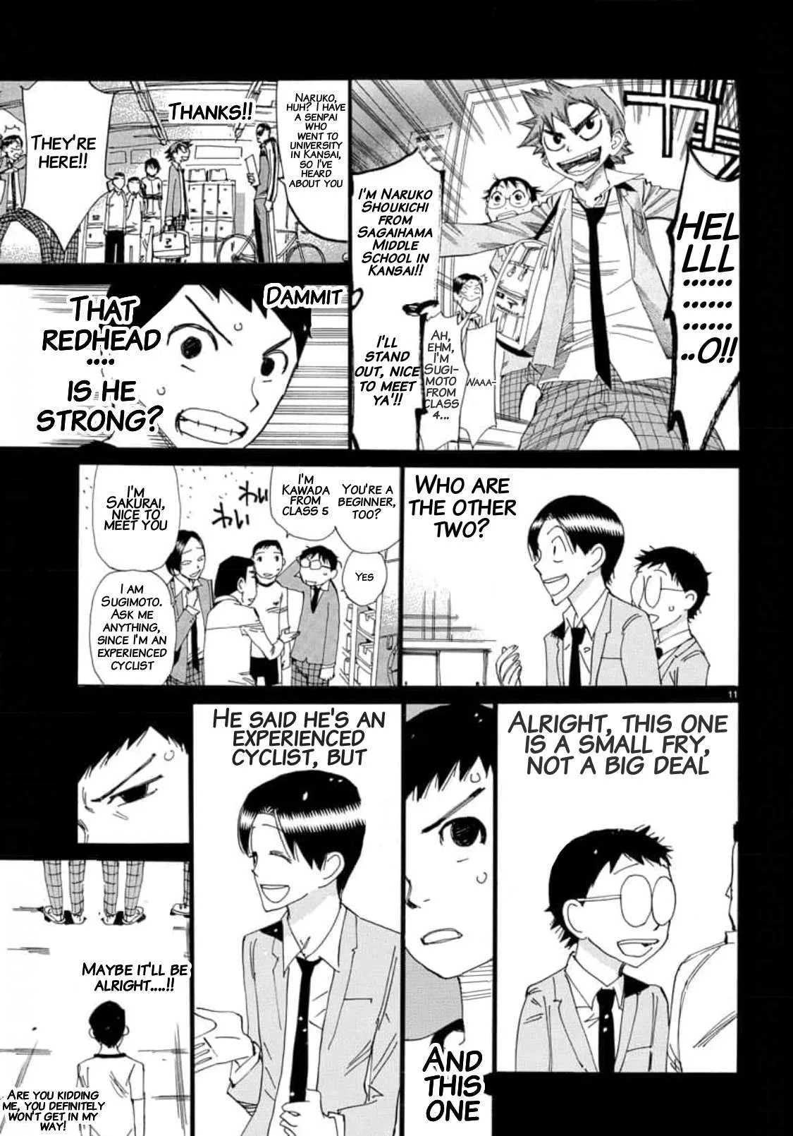 Yowamushi Pedal Chapter 640 page 10