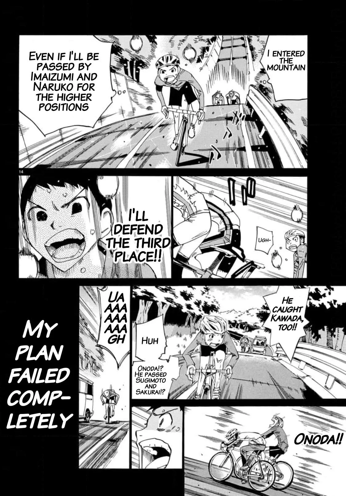 Yowamushi Pedal Chapter 640 page 12