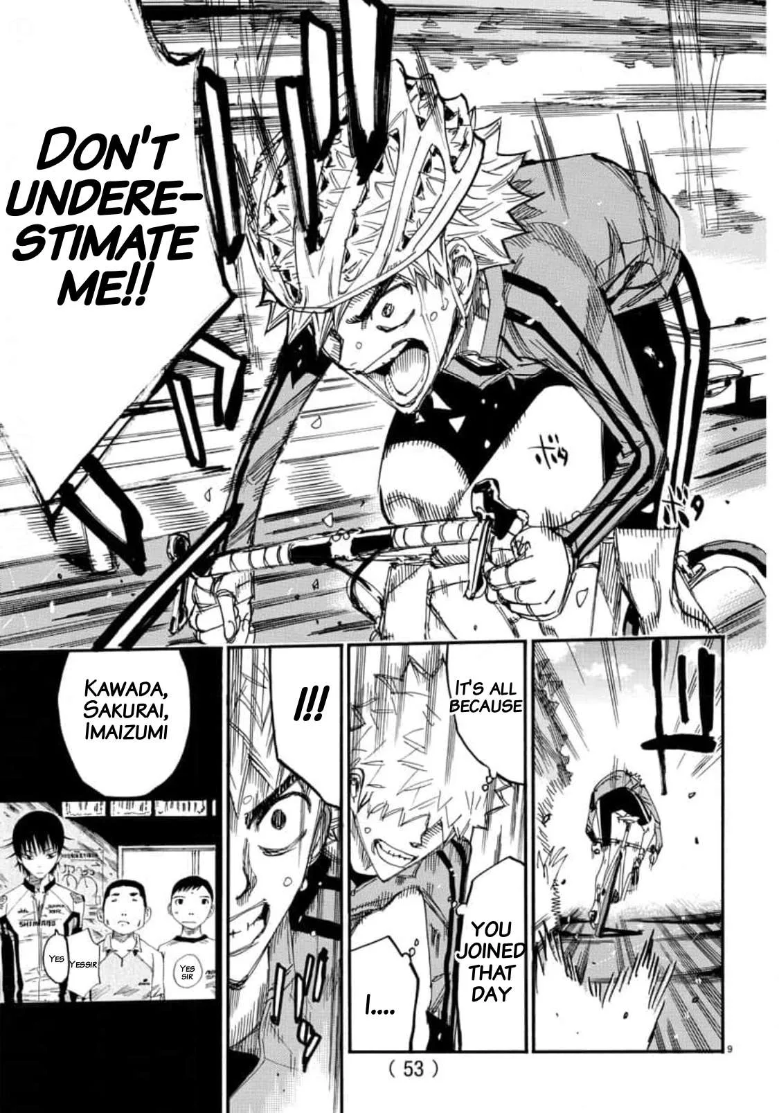 Yowamushi Pedal Chapter 640 page 7