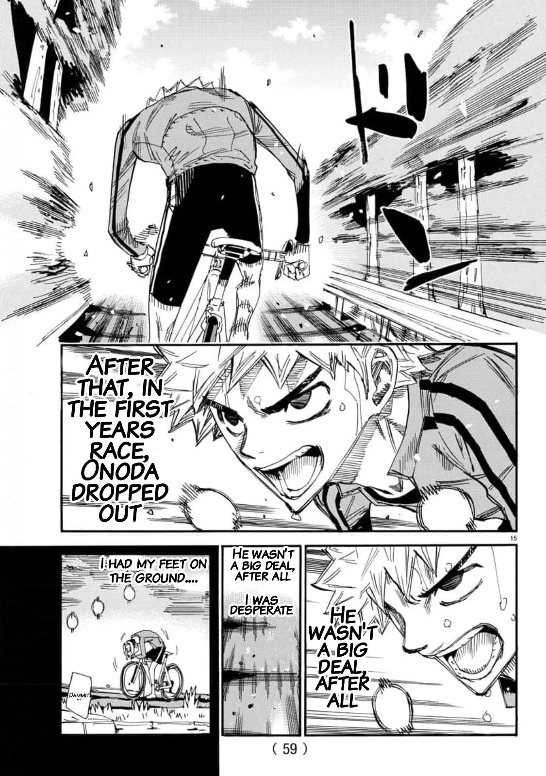 Yowamushi Pedal Chapter 640 page 13