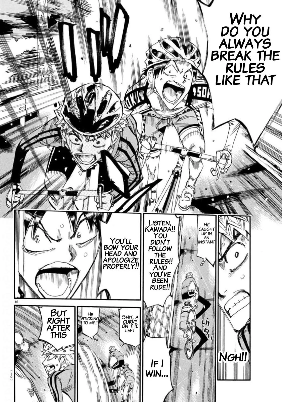 Yowamushi Pedal Chapter 641 page 12