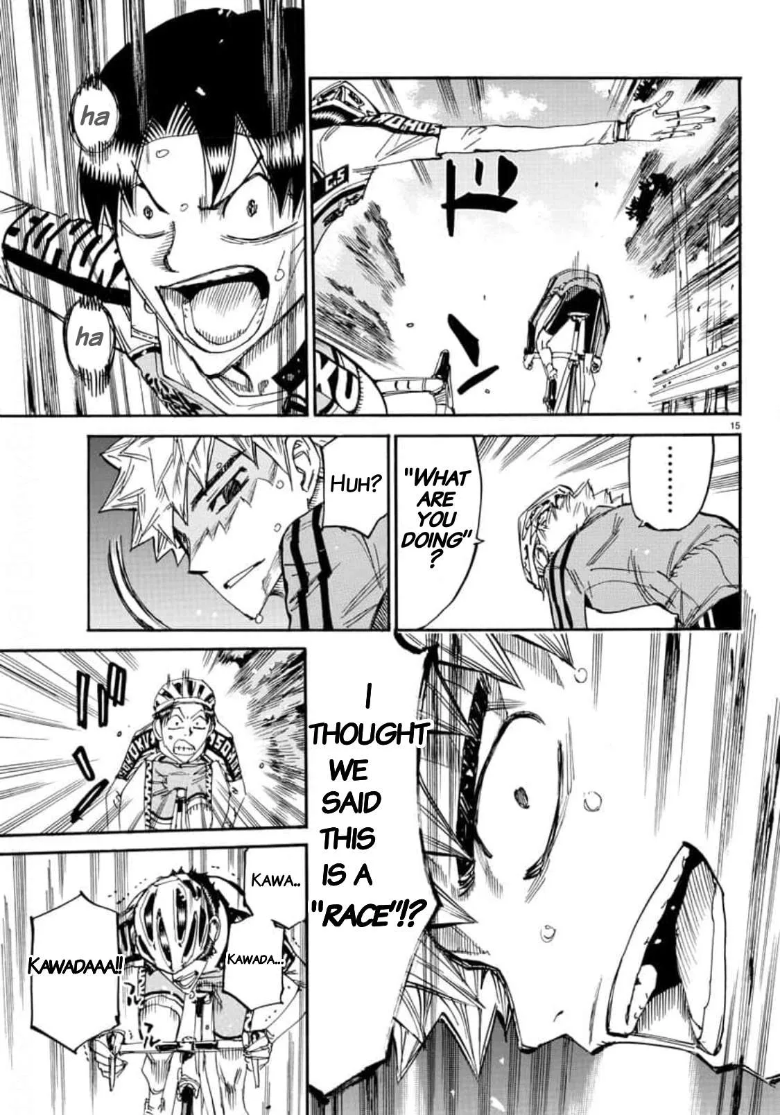 Yowamushi Pedal Chapter 641 page 11