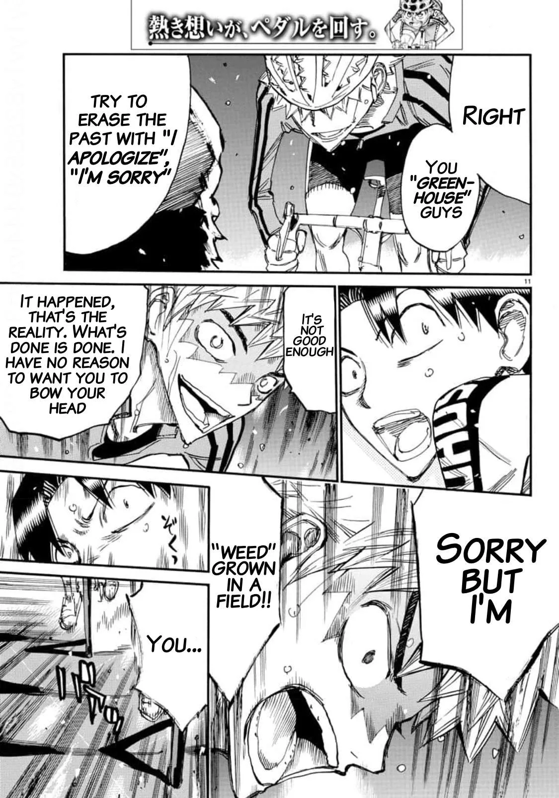 Yowamushi Pedal Chapter 641 page 8