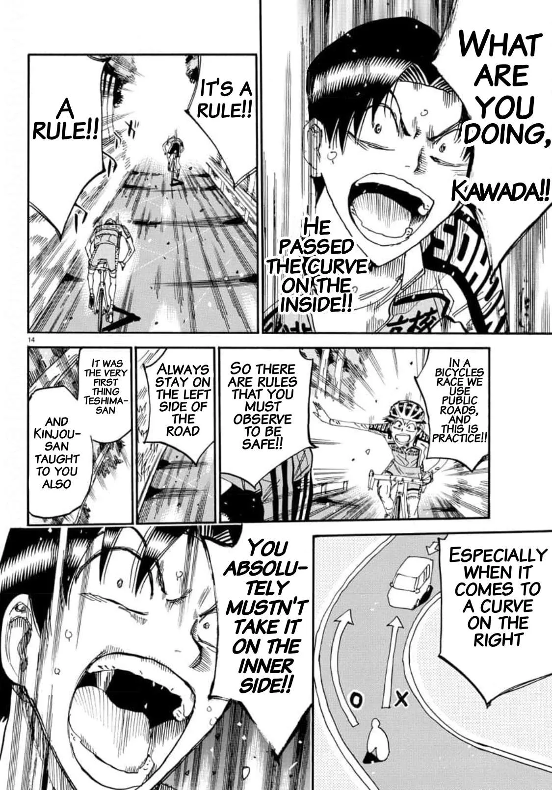 Yowamushi Pedal Chapter 641 page 10
