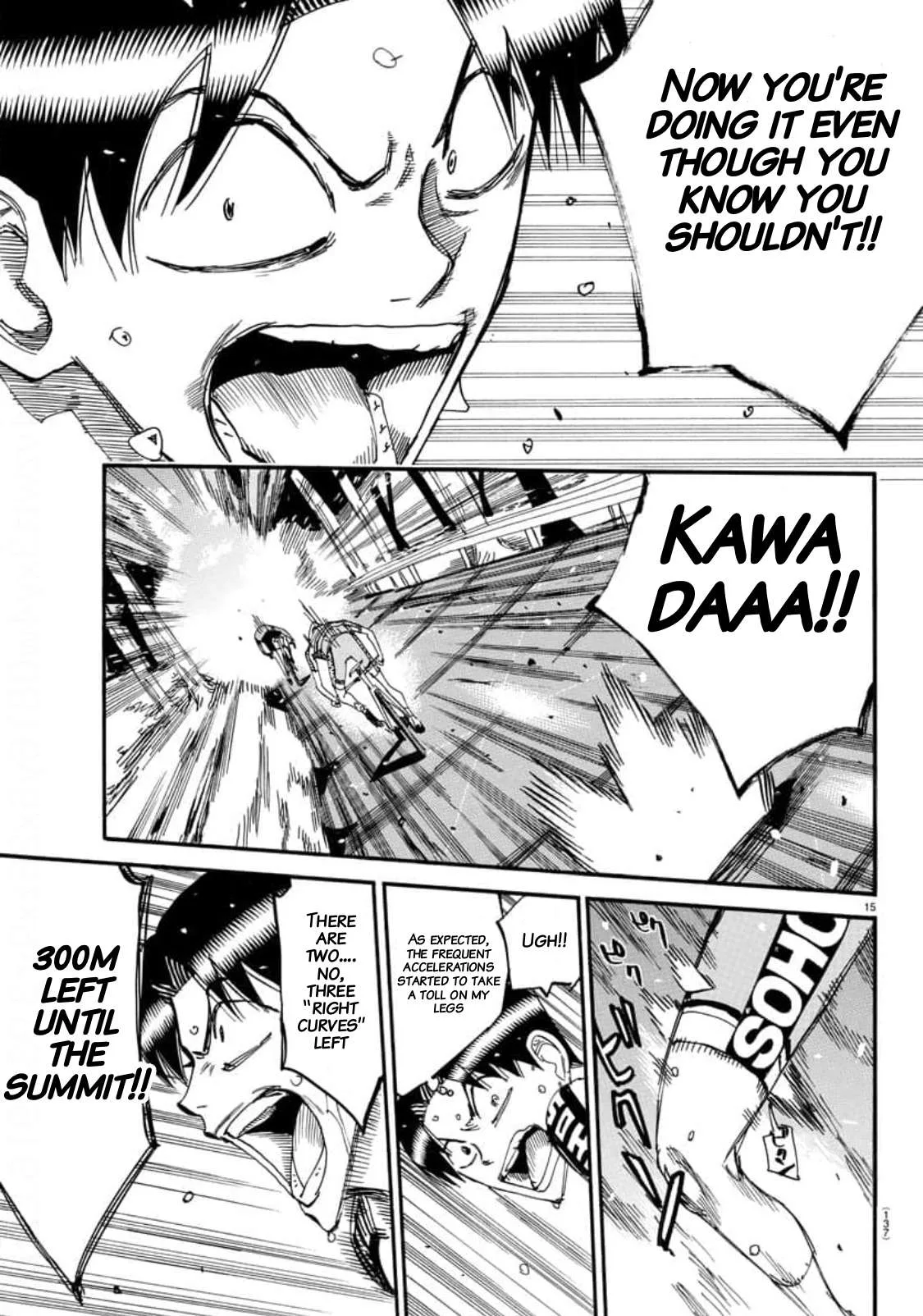 Yowamushi Pedal Chapter 642 page 13