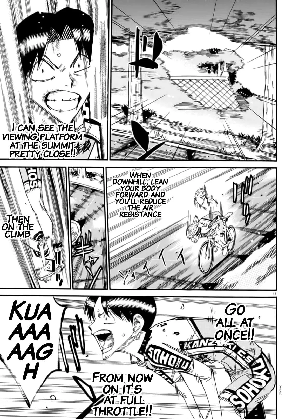 Yowamushi Pedal Chapter 642 page 9