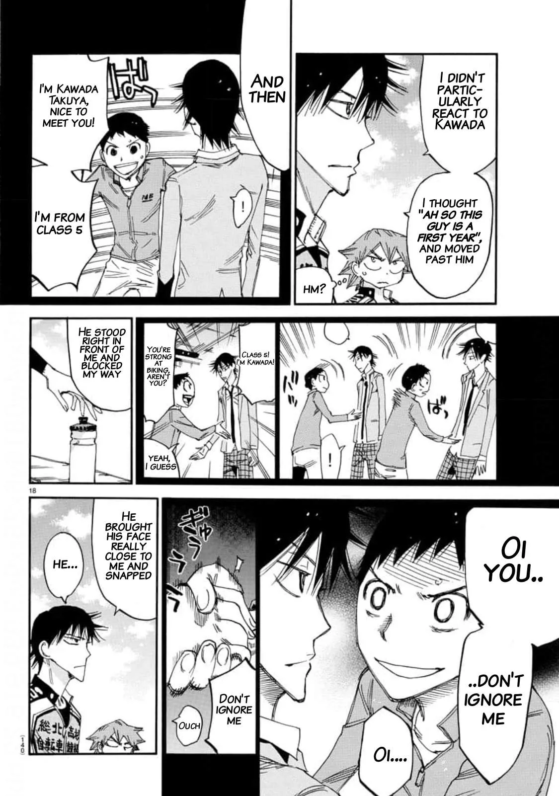 Yowamushi Pedal Chapter 642 page 16
