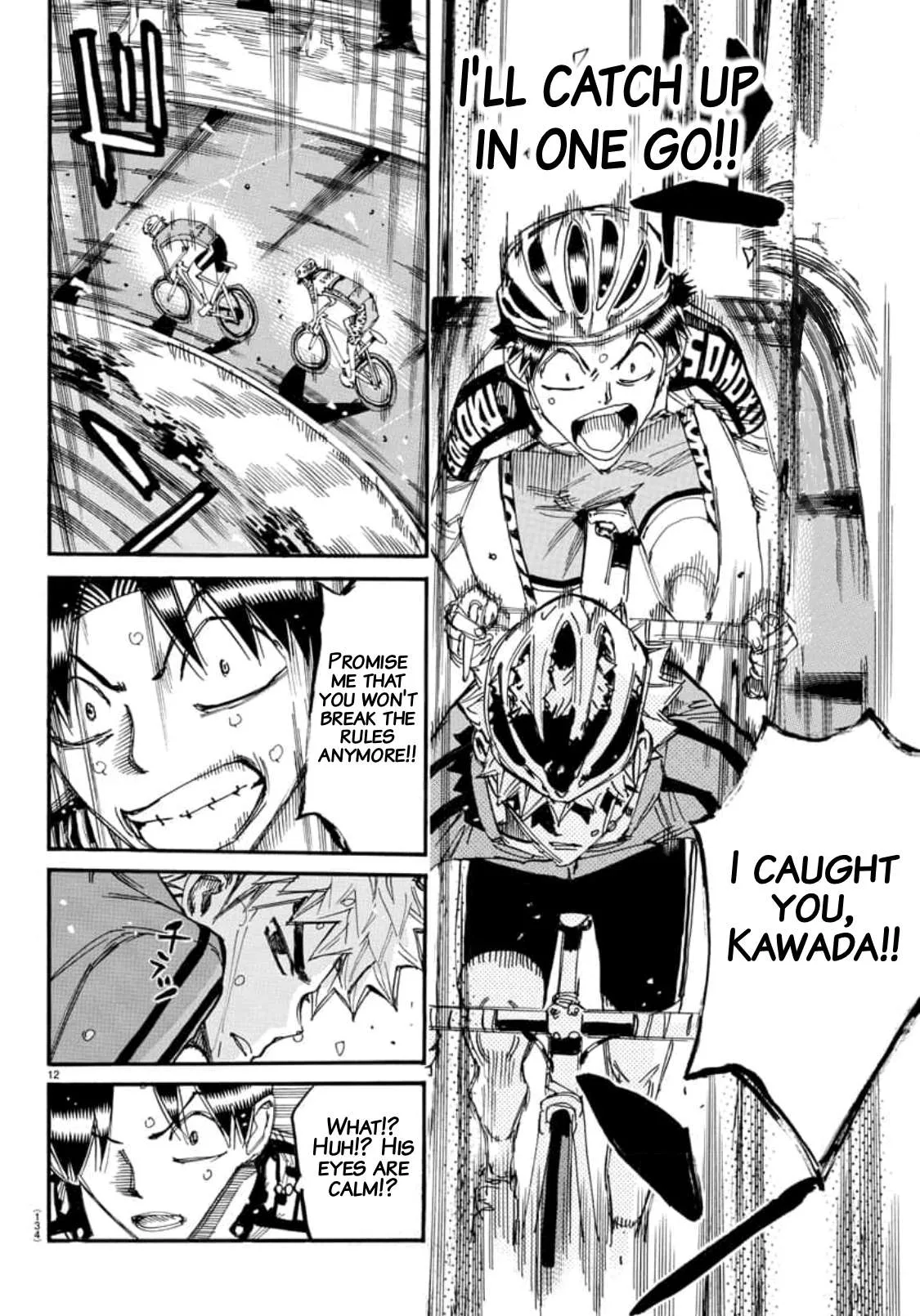Yowamushi Pedal Chapter 642 page 10