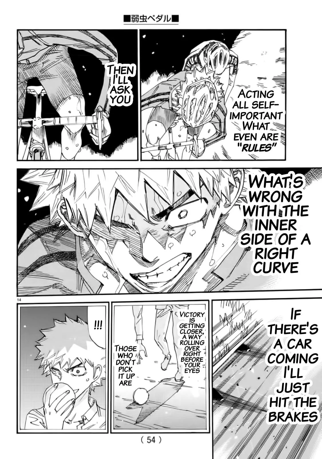 Yowamushi Pedal Chapter 643 page 10