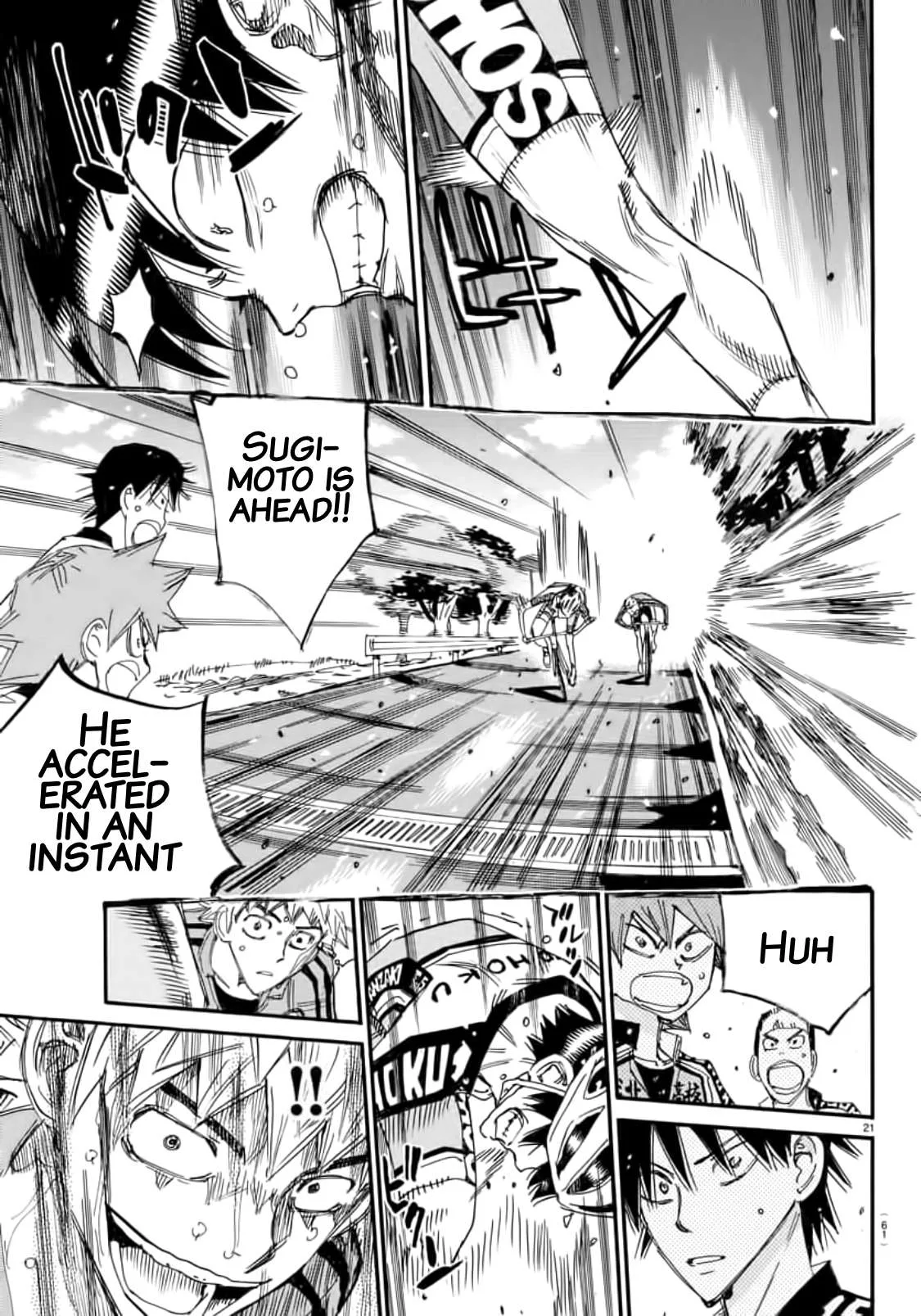 Yowamushi Pedal Chapter 643 page 16
