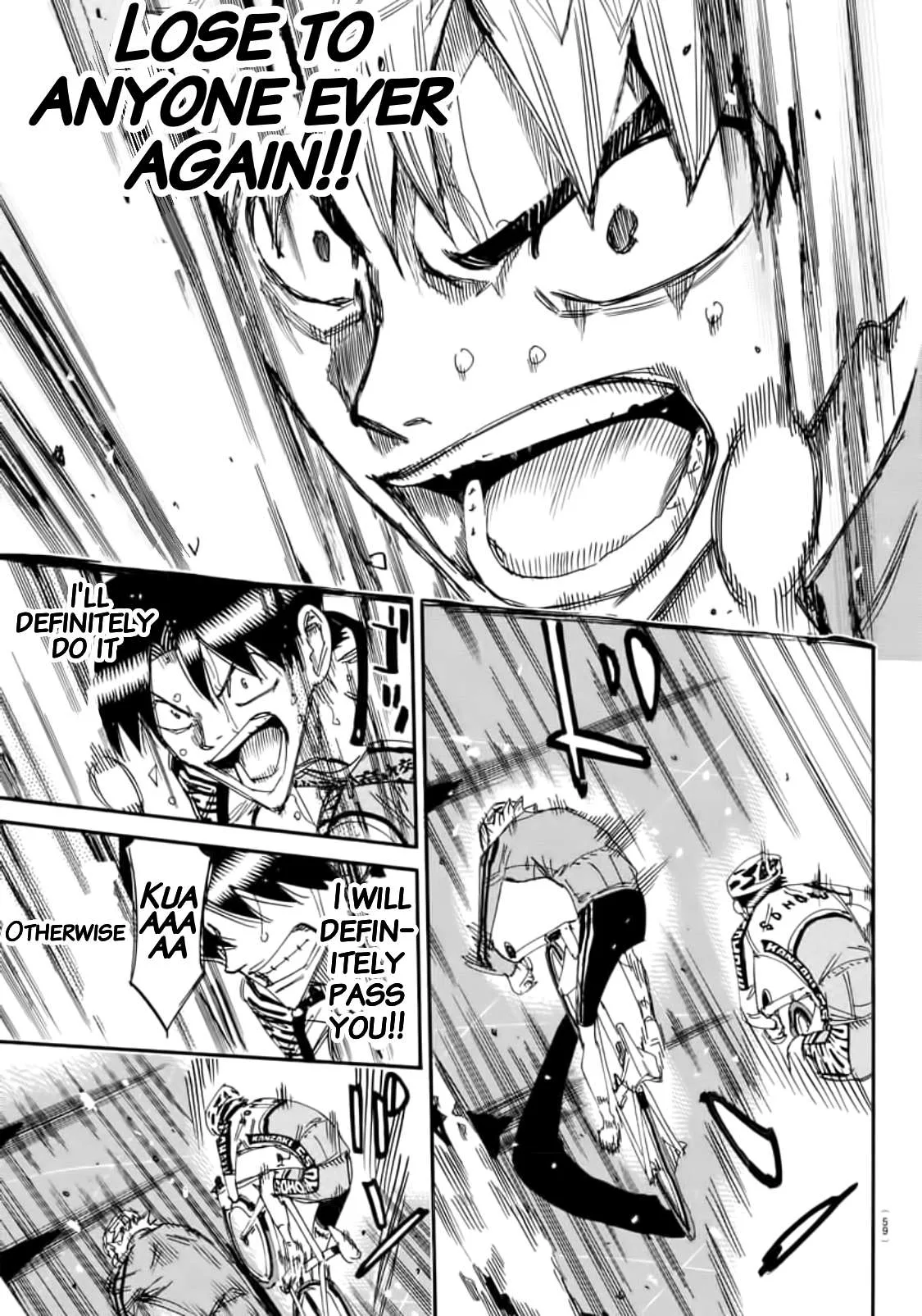 Yowamushi Pedal Chapter 643 page 14