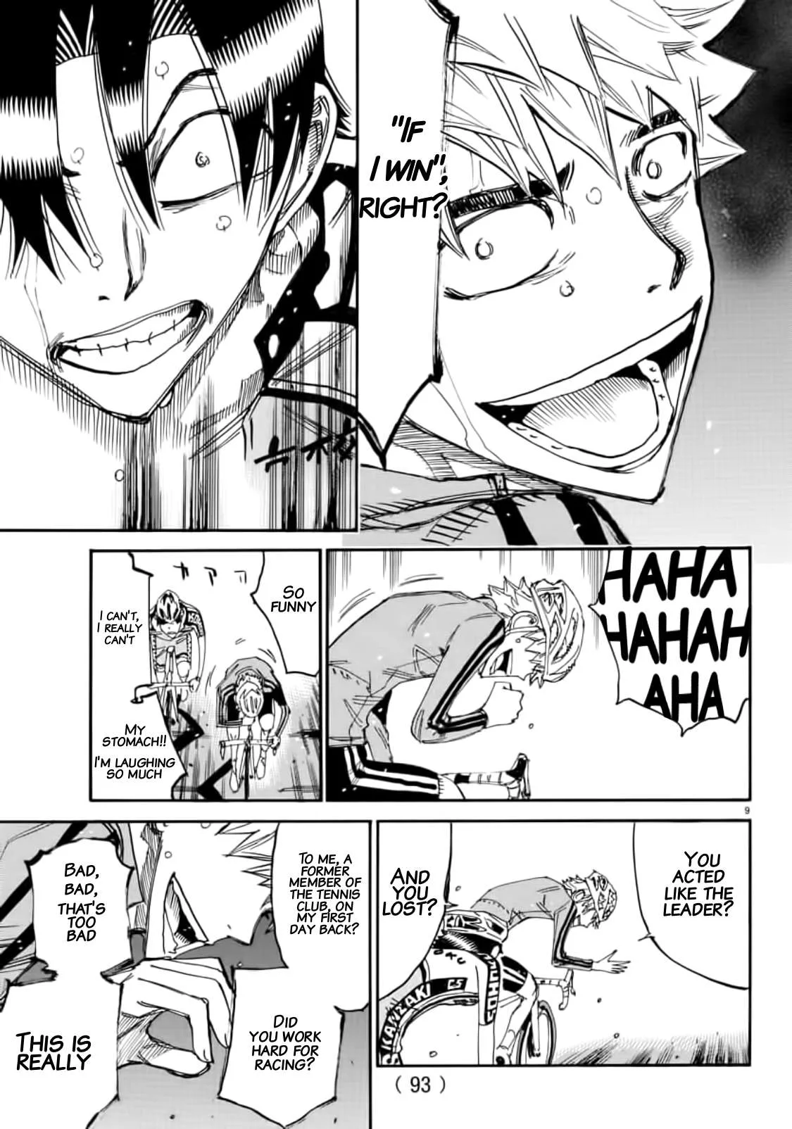 Yowamushi Pedal Chapter 644 page 9