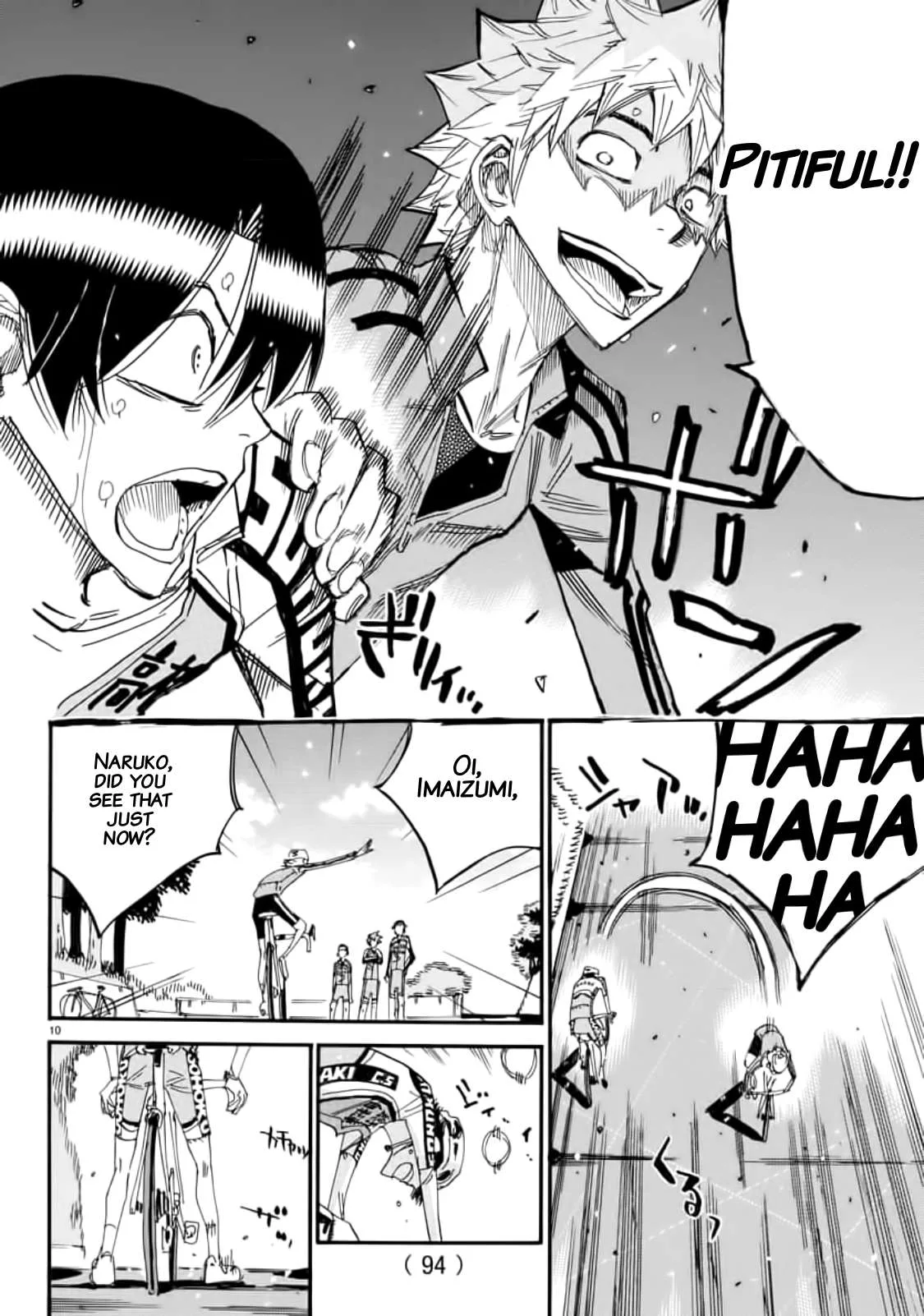 Yowamushi Pedal Chapter 644 page 10