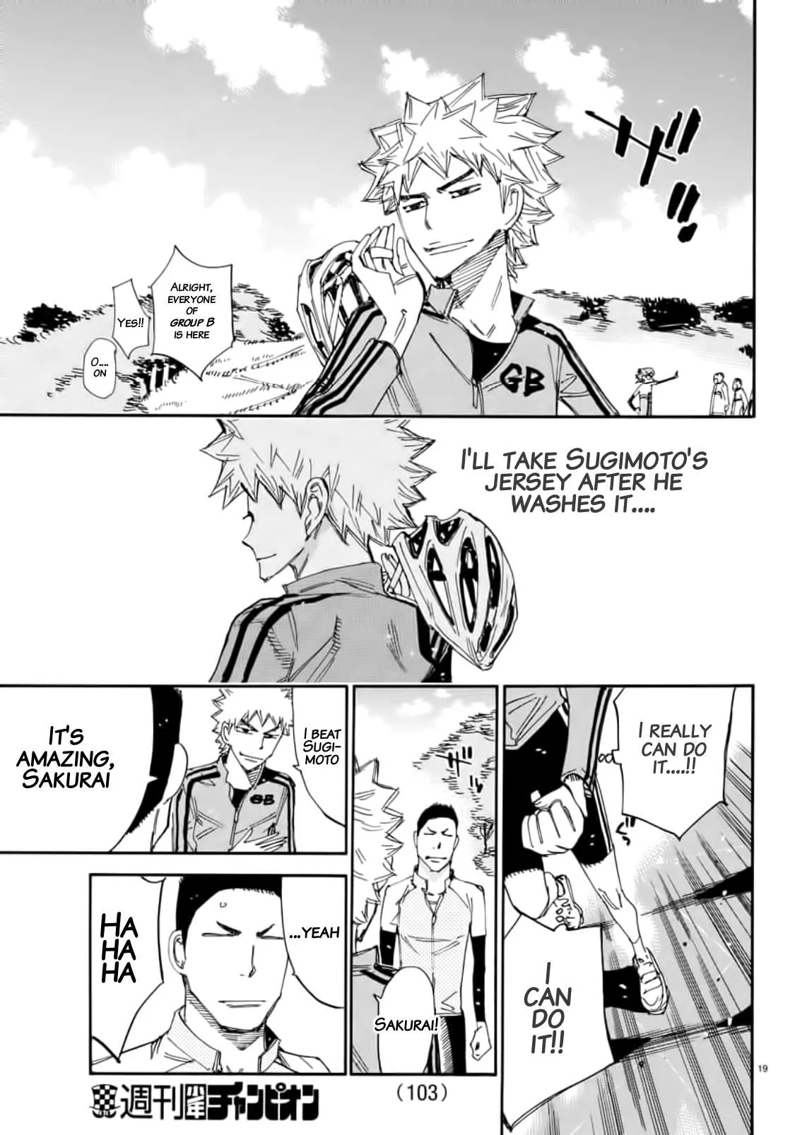 Yowamushi Pedal Chapter 644 page 19