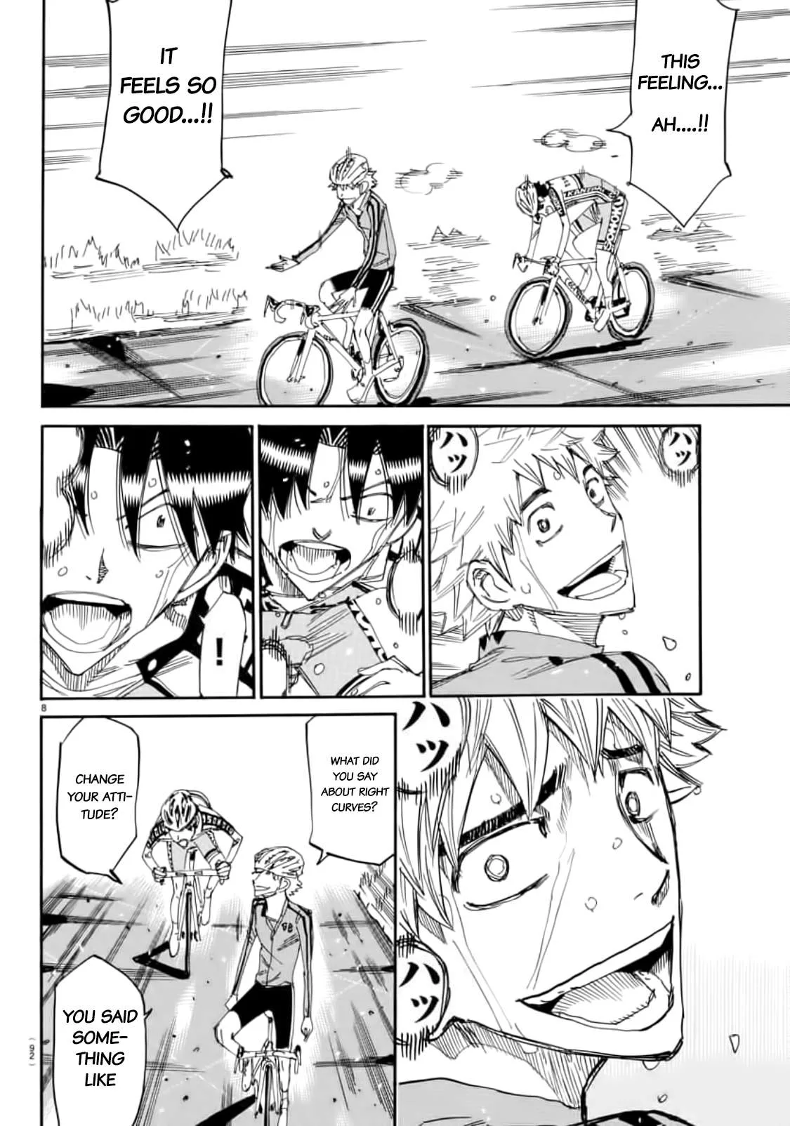 Yowamushi Pedal Chapter 644 page 8
