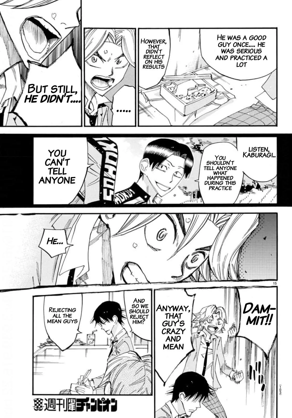 Yowamushi Pedal Chapter 645 page 14