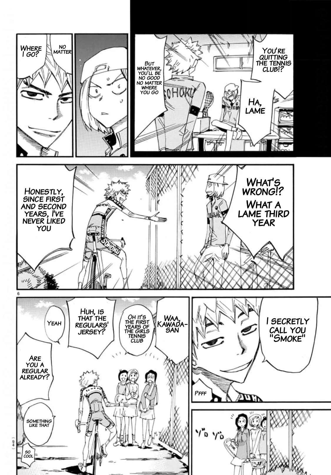Yowamushi Pedal Chapter 645 page 6