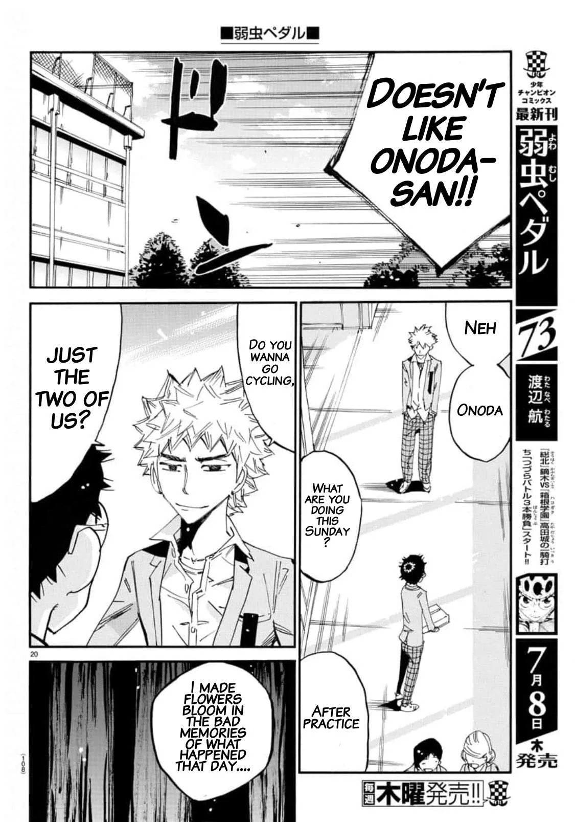 Yowamushi Pedal Chapter 645 page 19