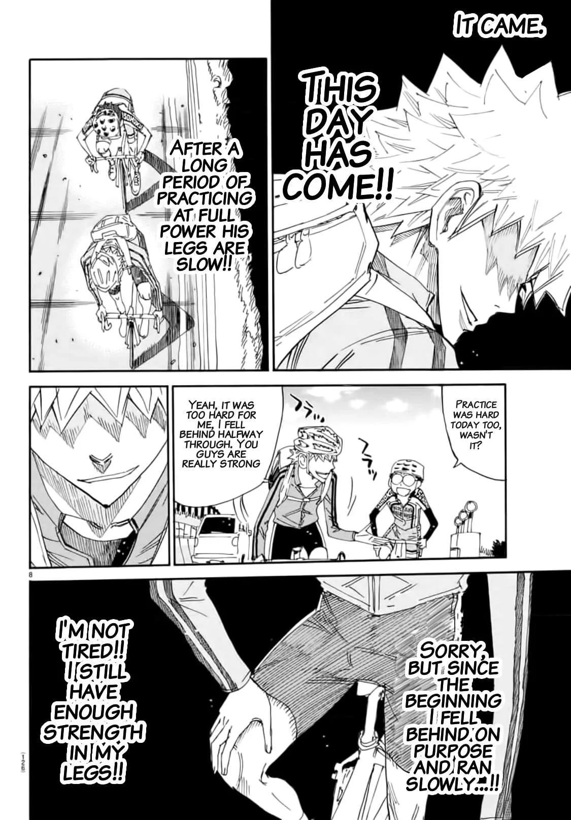 Yowamushi Pedal Chapter 646 page 7