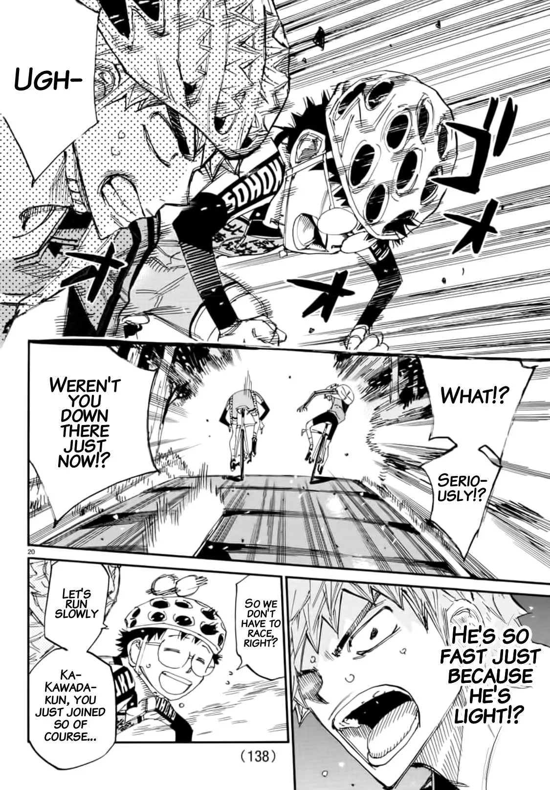 Yowamushi Pedal Chapter 646 page 18