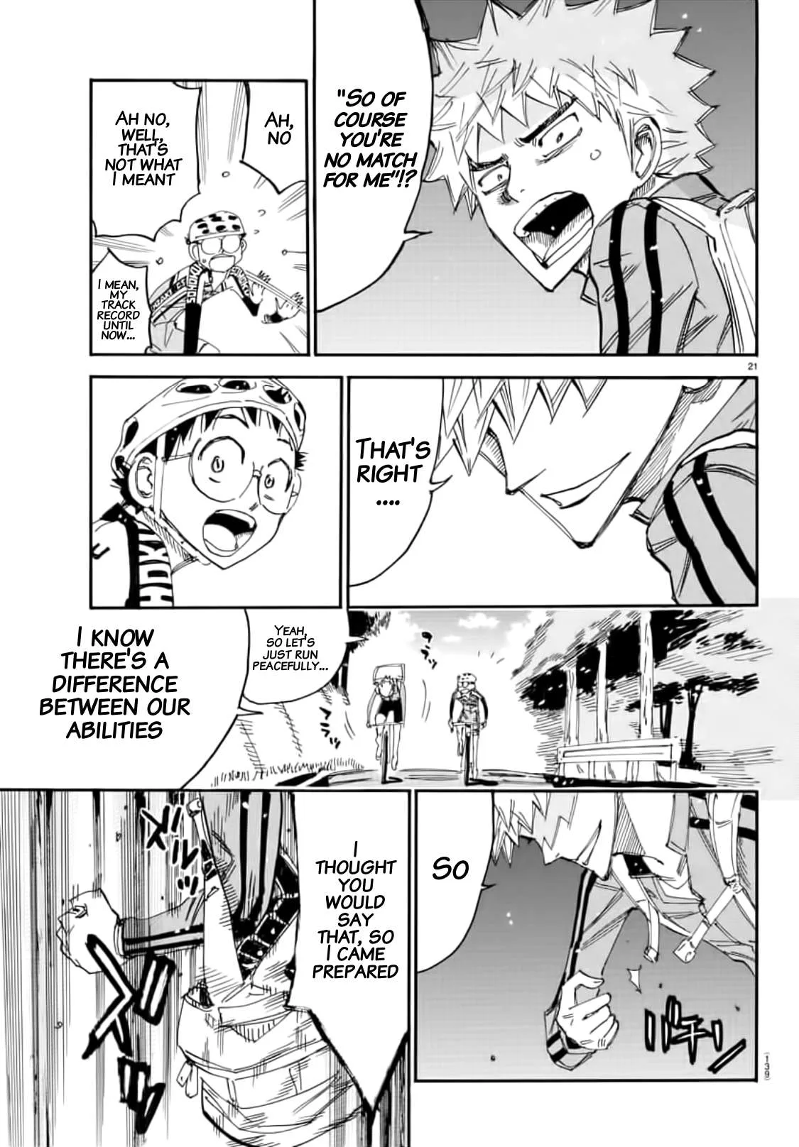 Yowamushi Pedal Chapter 646 page 19
