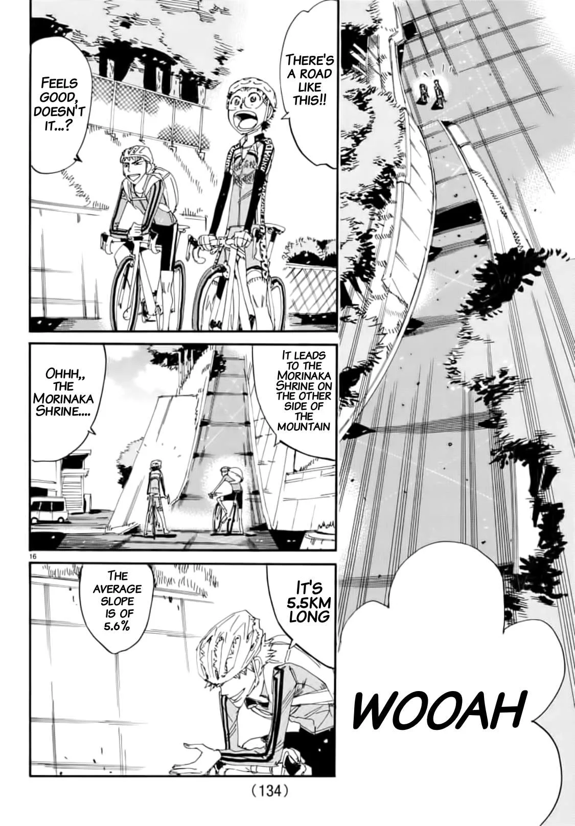 Yowamushi Pedal Chapter 646 page 14