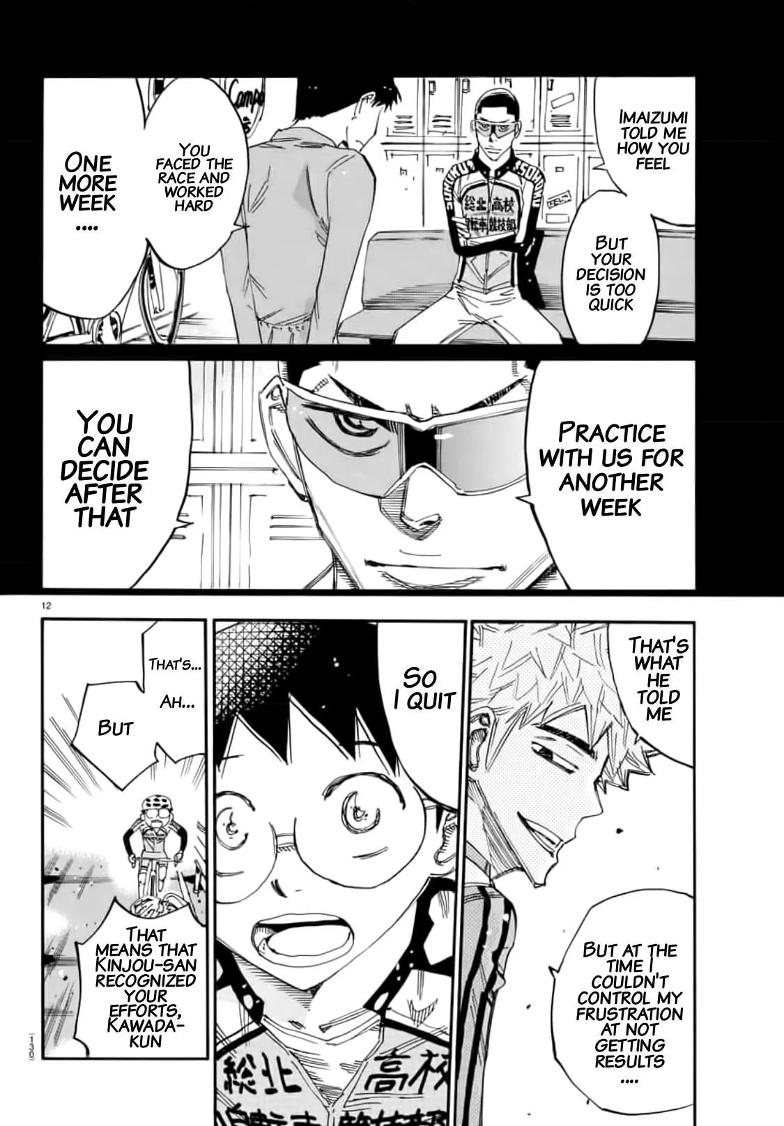 Yowamushi Pedal Chapter 646 page 11