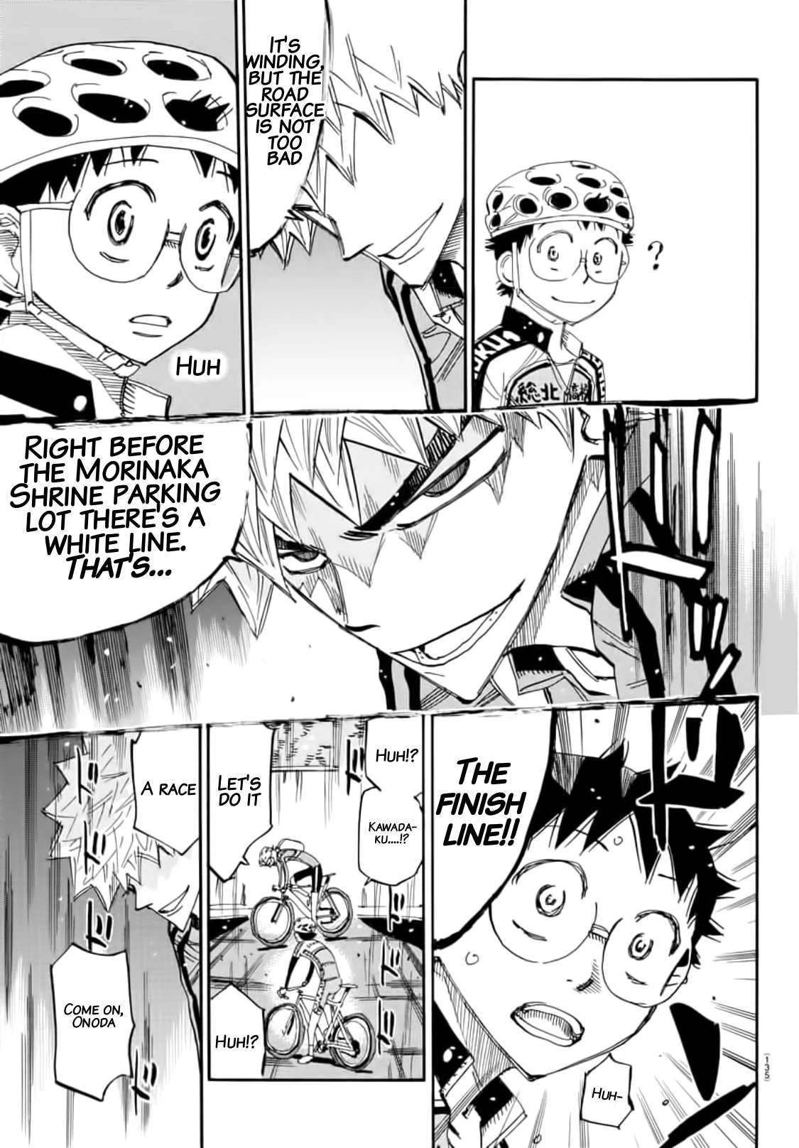 Yowamushi Pedal Chapter 646 page 15