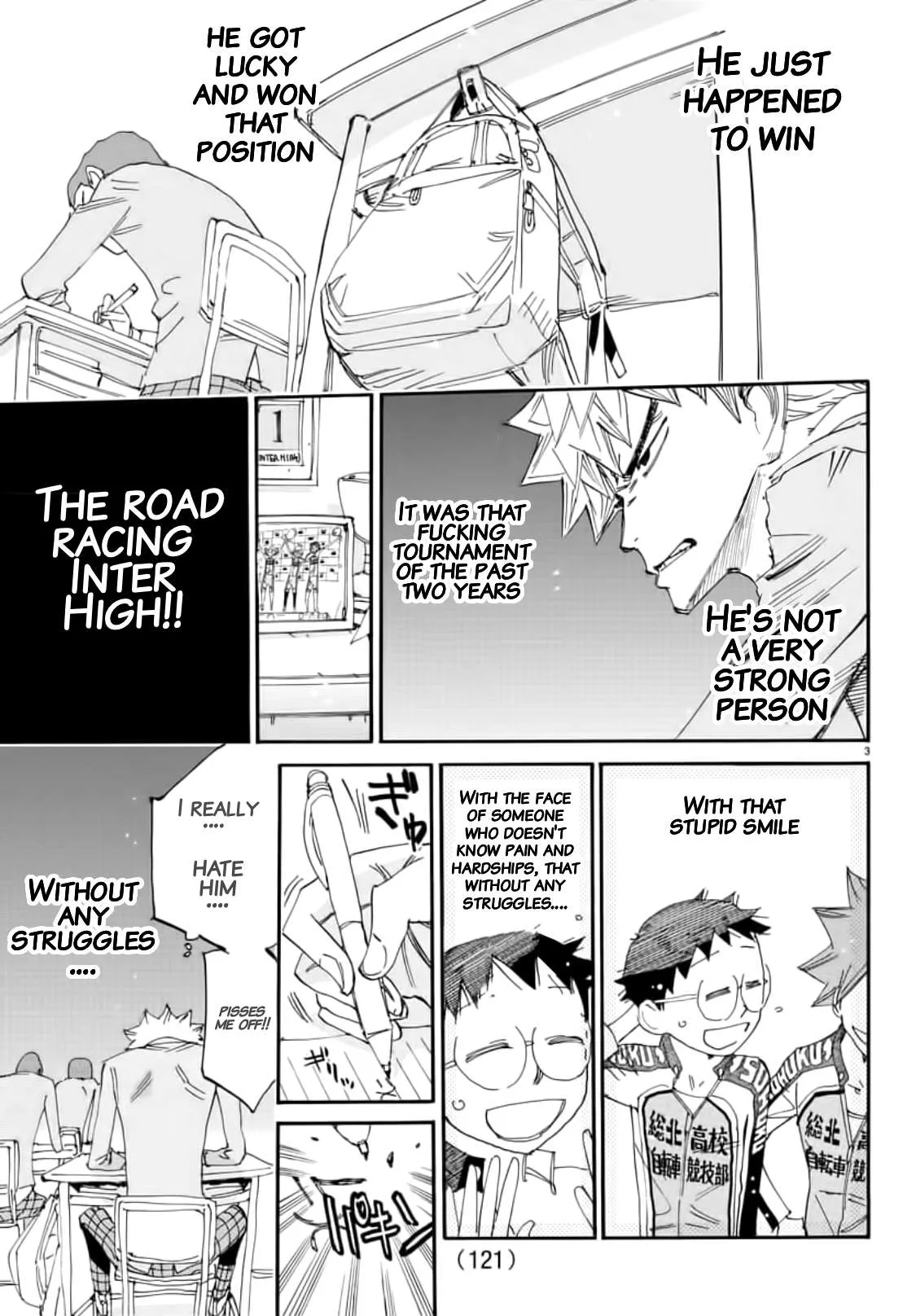 Yowamushi Pedal Chapter 646 page 4