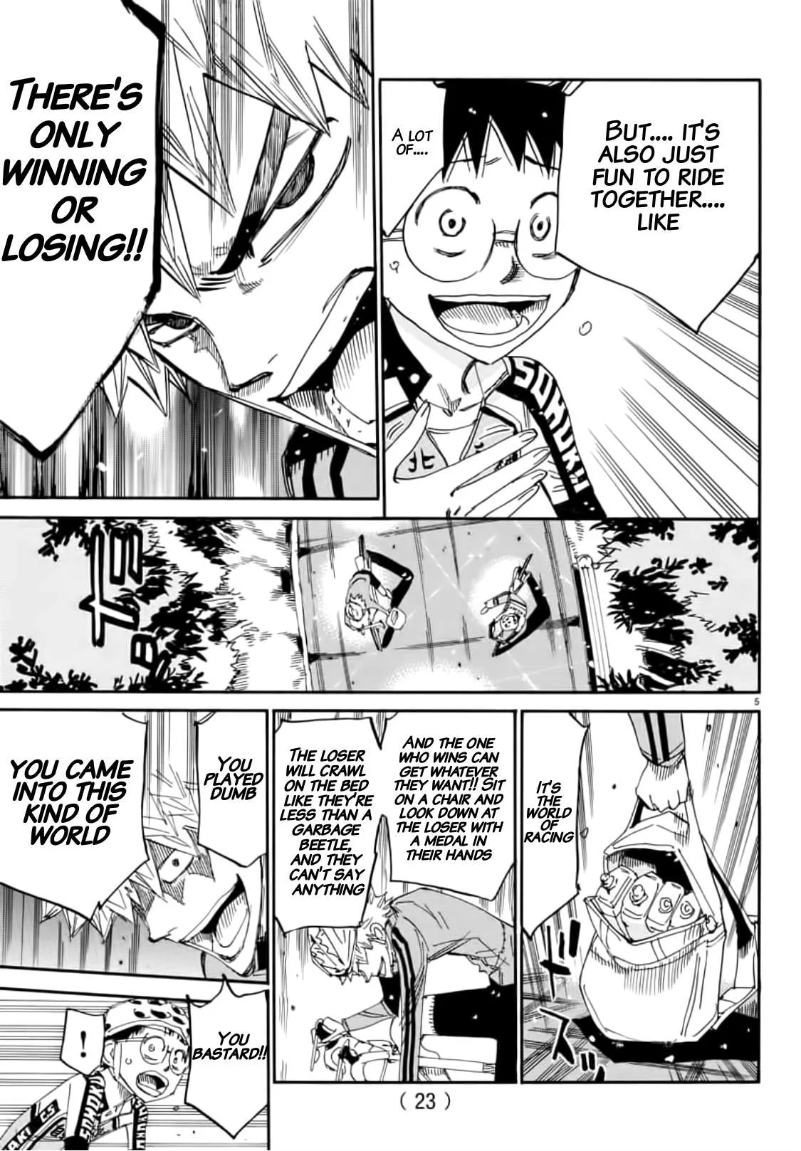 Yowamushi Pedal Chapter 647 page 4