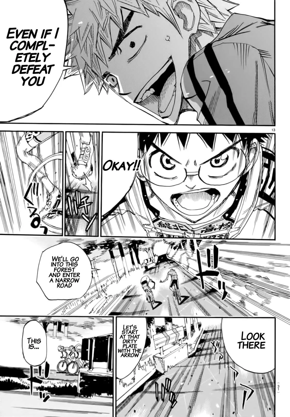 Yowamushi Pedal Chapter 647 page 11