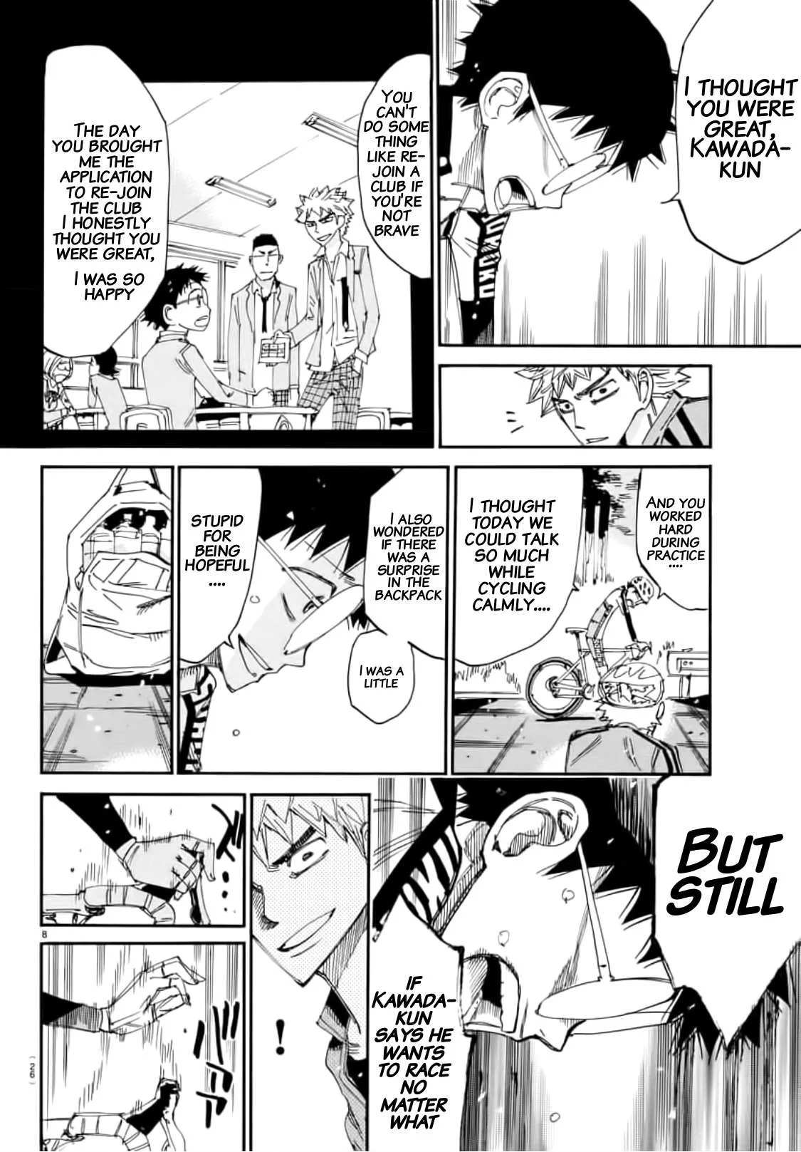 Yowamushi Pedal Chapter 647 page 7
