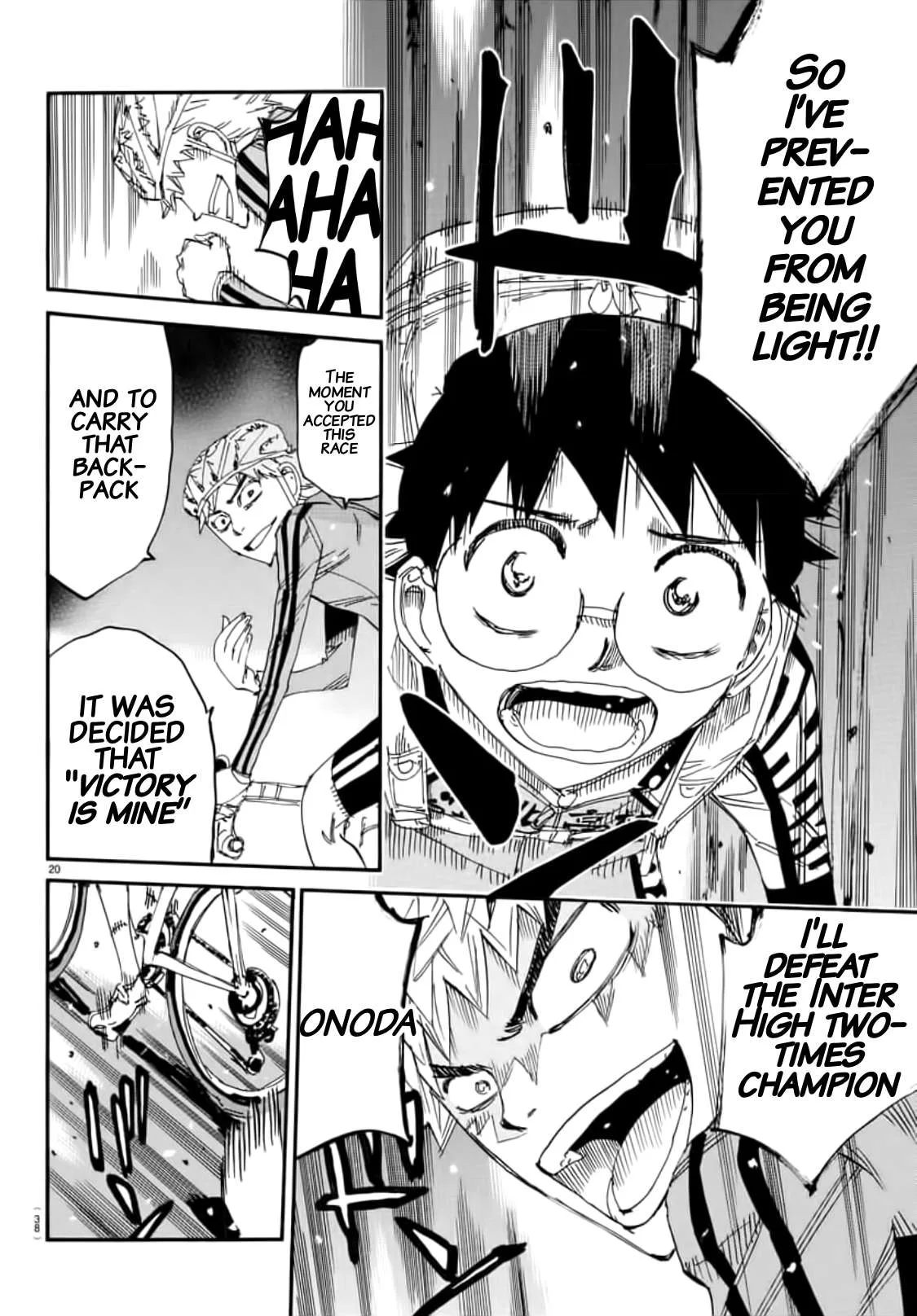 Yowamushi Pedal Chapter 647 page 16