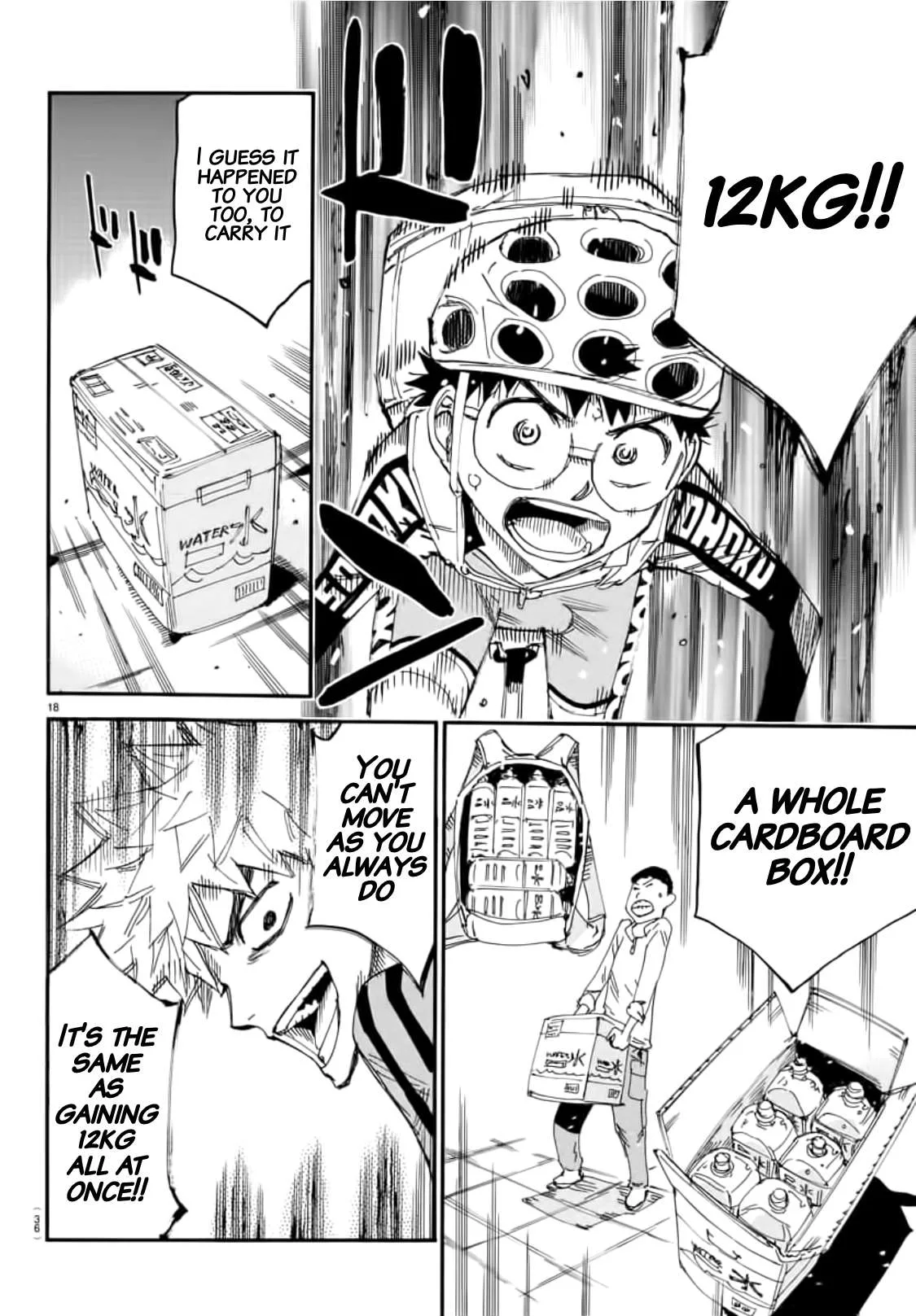 Yowamushi Pedal Chapter 647 page 14