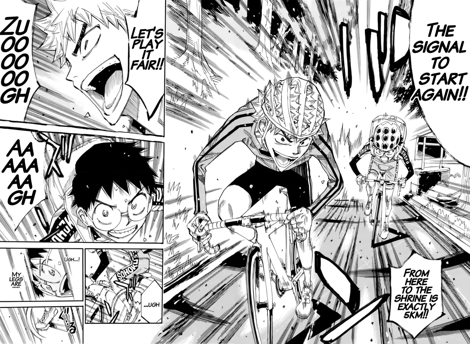 Yowamushi Pedal Chapter 647 page 12