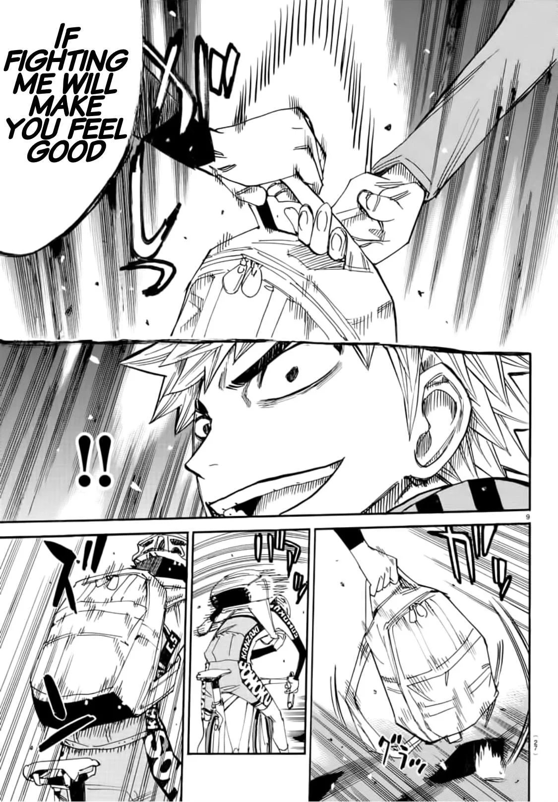 Yowamushi Pedal Chapter 647 page 8