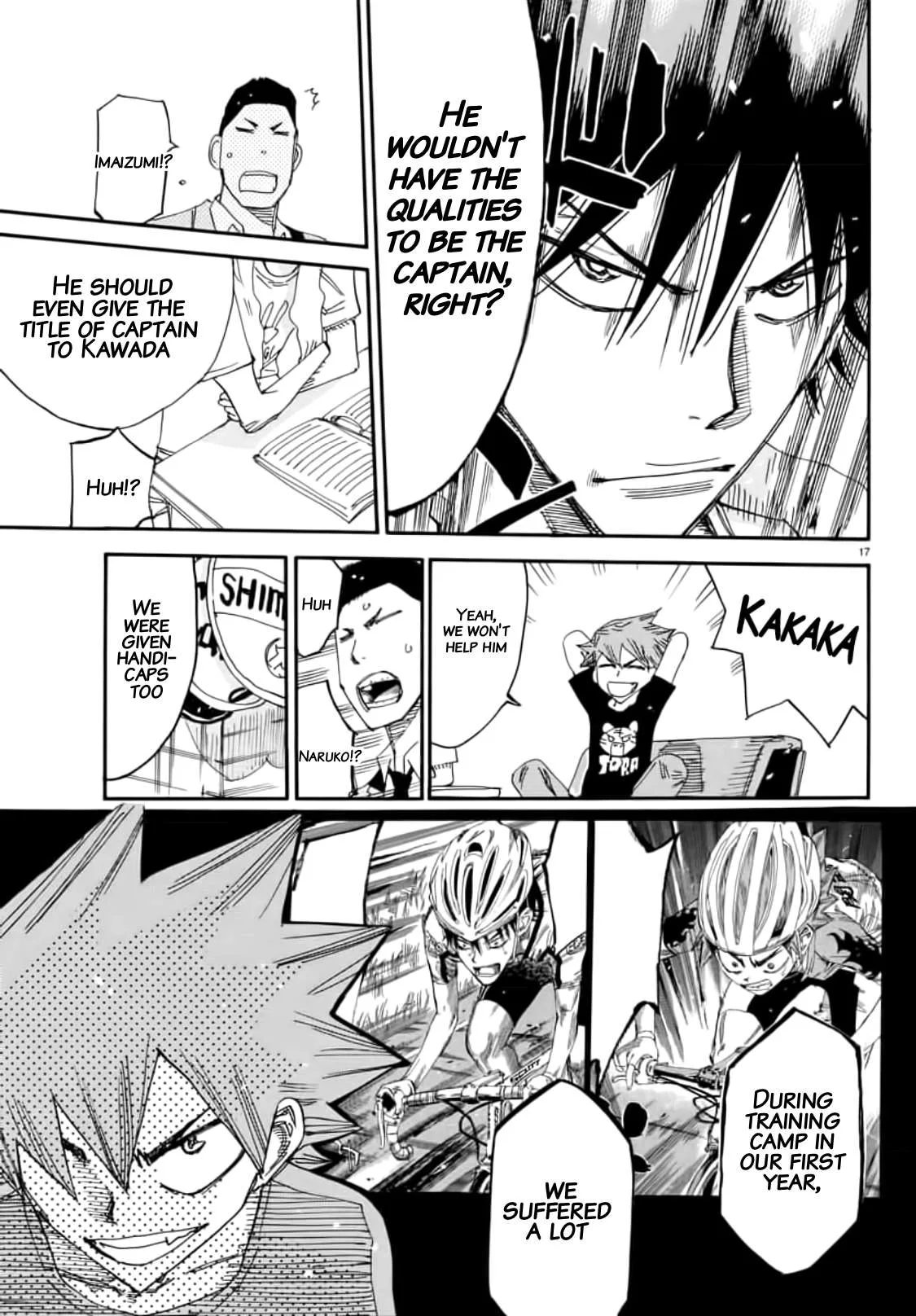 Yowamushi Pedal Chapter 648 page 16
