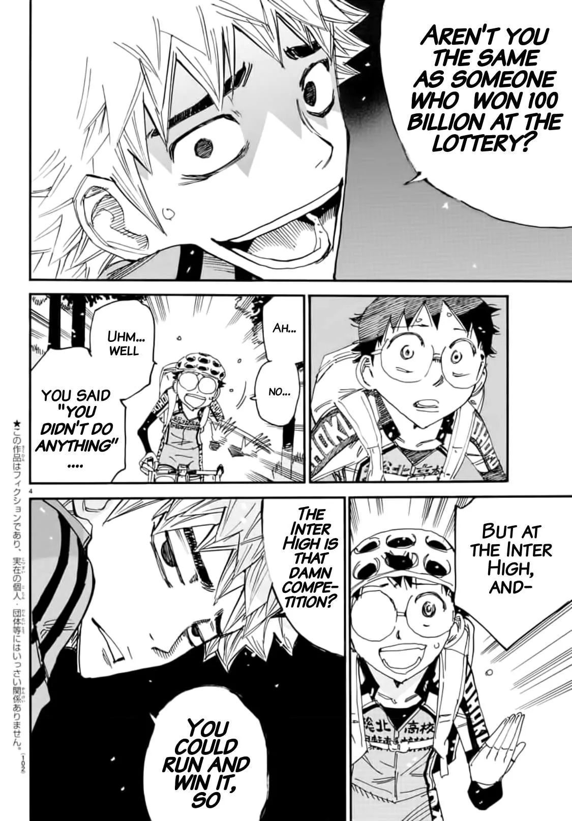 Yowamushi Pedal Chapter 648 page 3