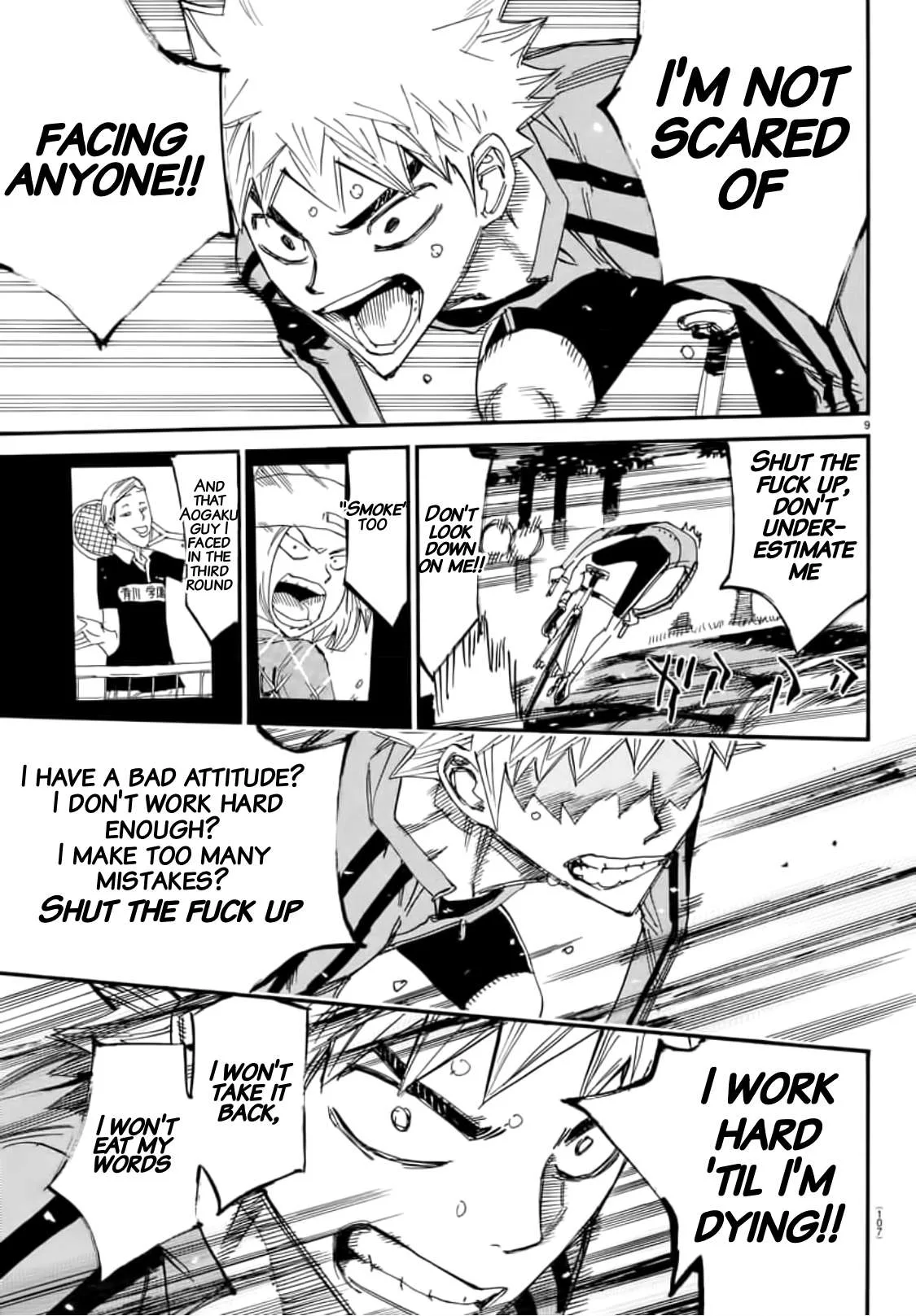 Yowamushi Pedal Chapter 648 page 8