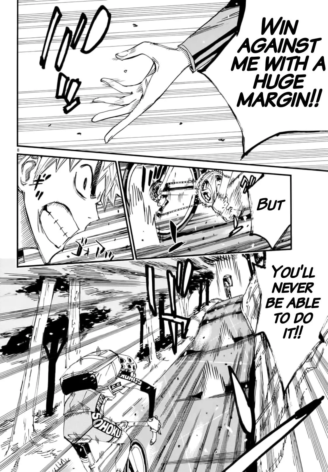 Yowamushi Pedal Chapter 648 page 7
