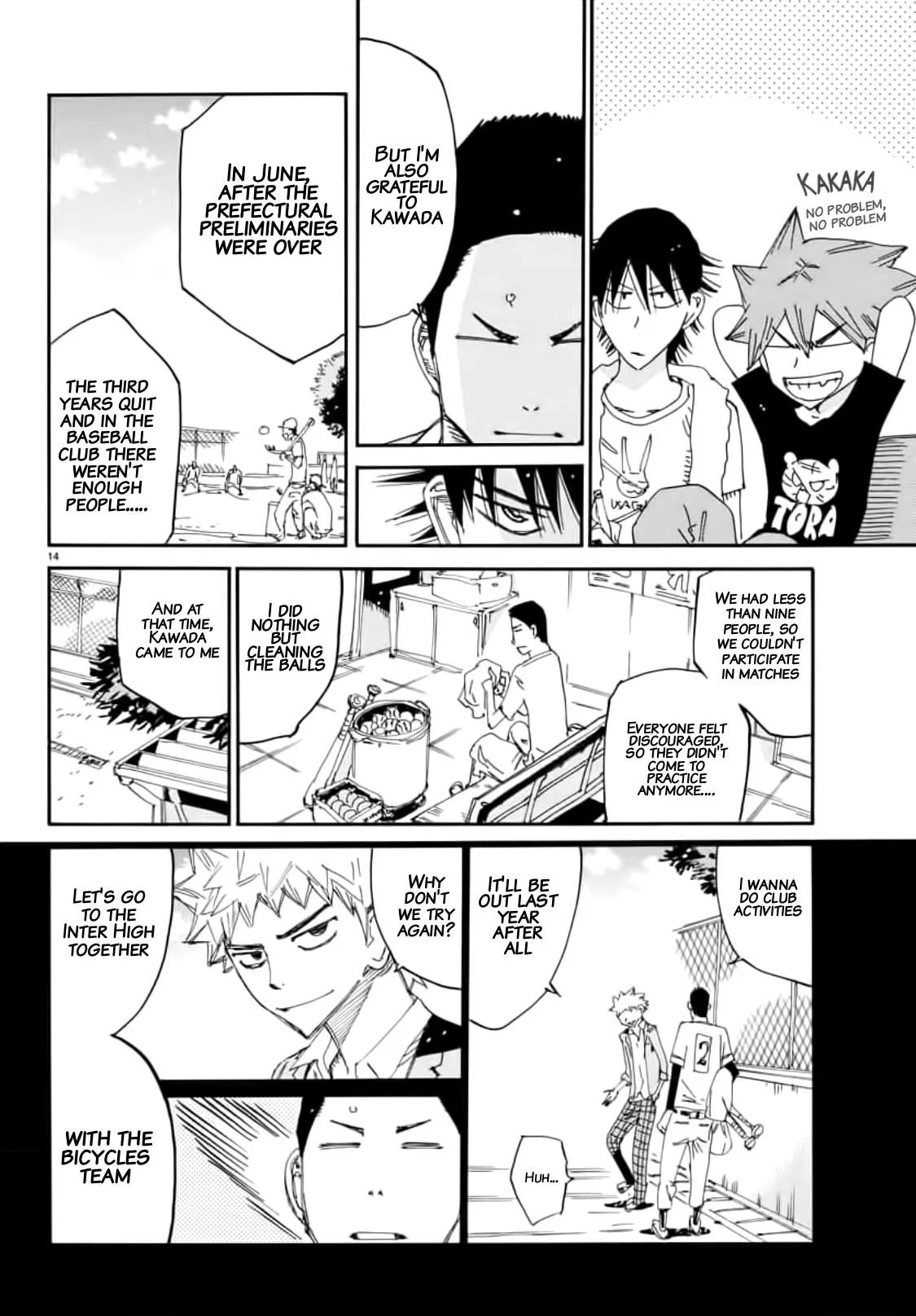 Yowamushi Pedal Chapter 648 page 13