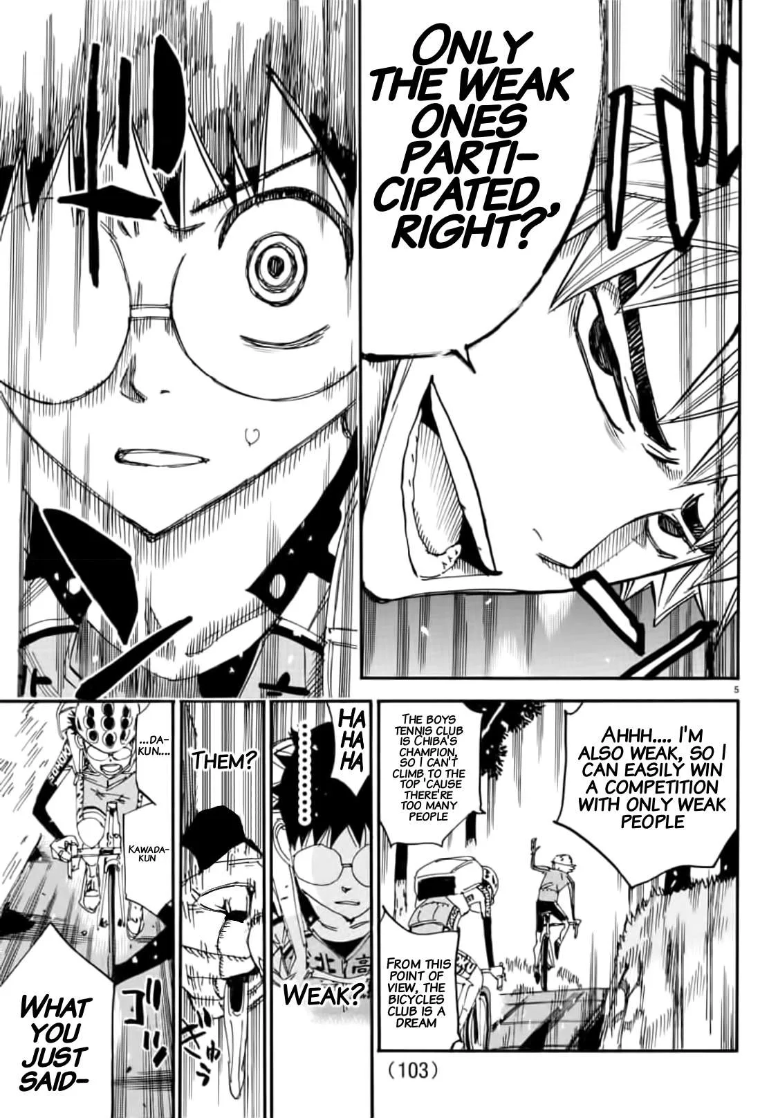 Yowamushi Pedal Chapter 648 page 4