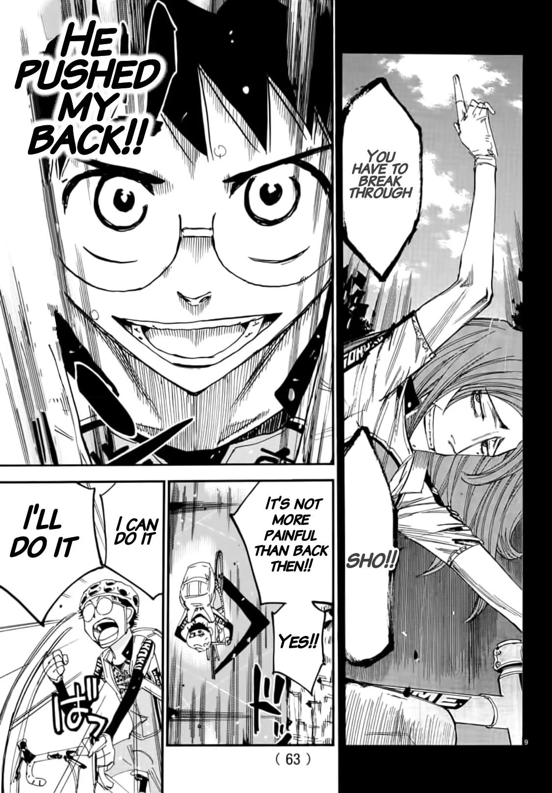 Yowamushi Pedal Chapter 649 page 8